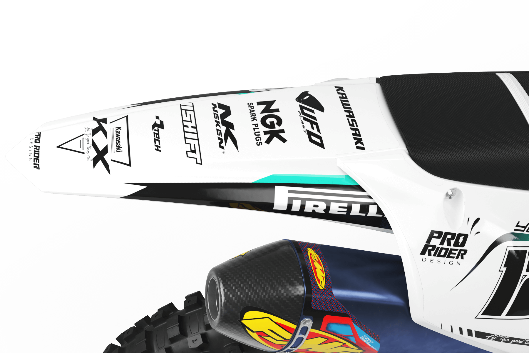 KAWASAKI Graphics Kit FERNCROSS