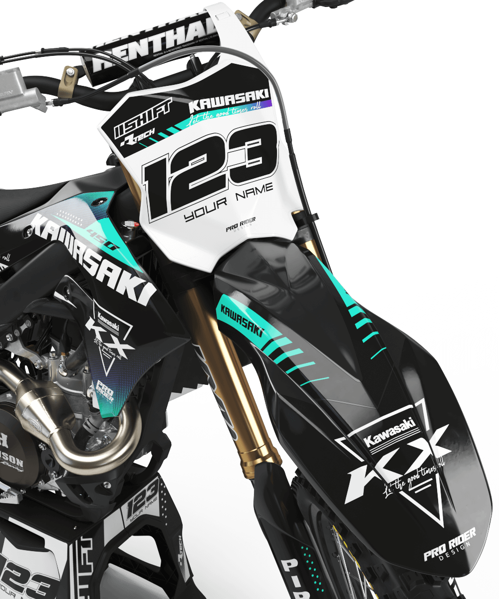 KAWASAKI Graphics Kit FERNCROSS