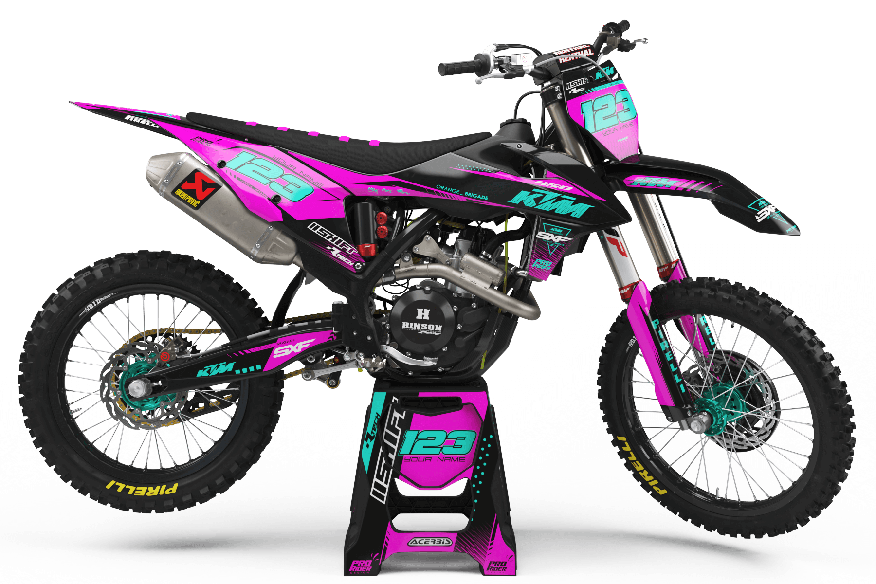 KTM Graphics Kit PERSO KLASP