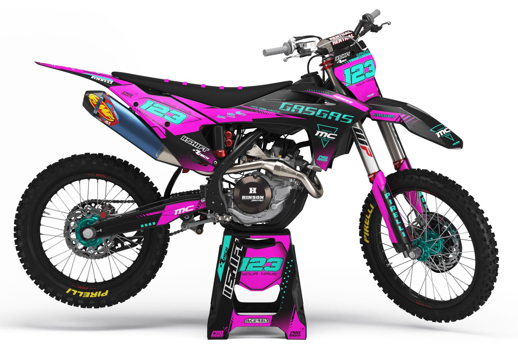 Custom Graphics GASGAS KELYB