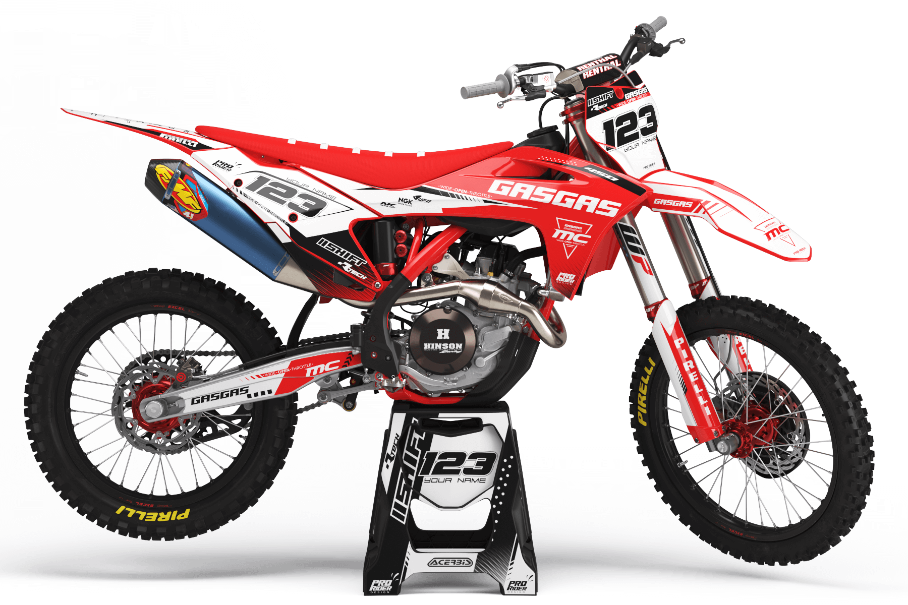 Custom Graphics GASGAS SISTEMAS