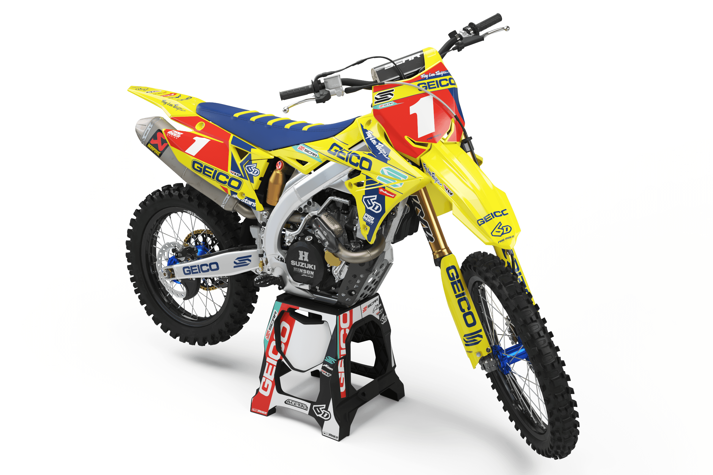 SUZUKI Graphics kit GEICO