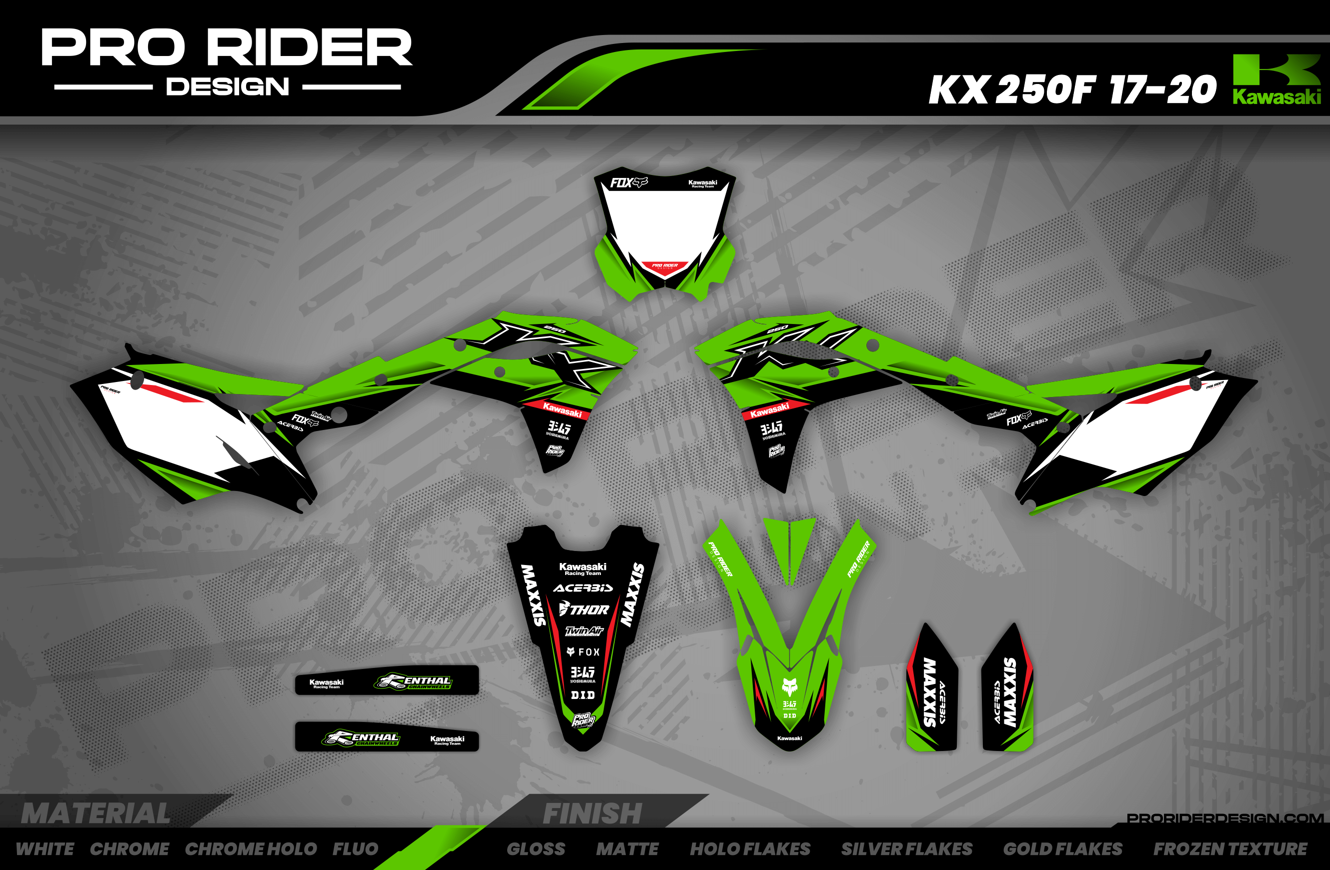 KAWASAKI Graphics Kit ADAPTASI GN