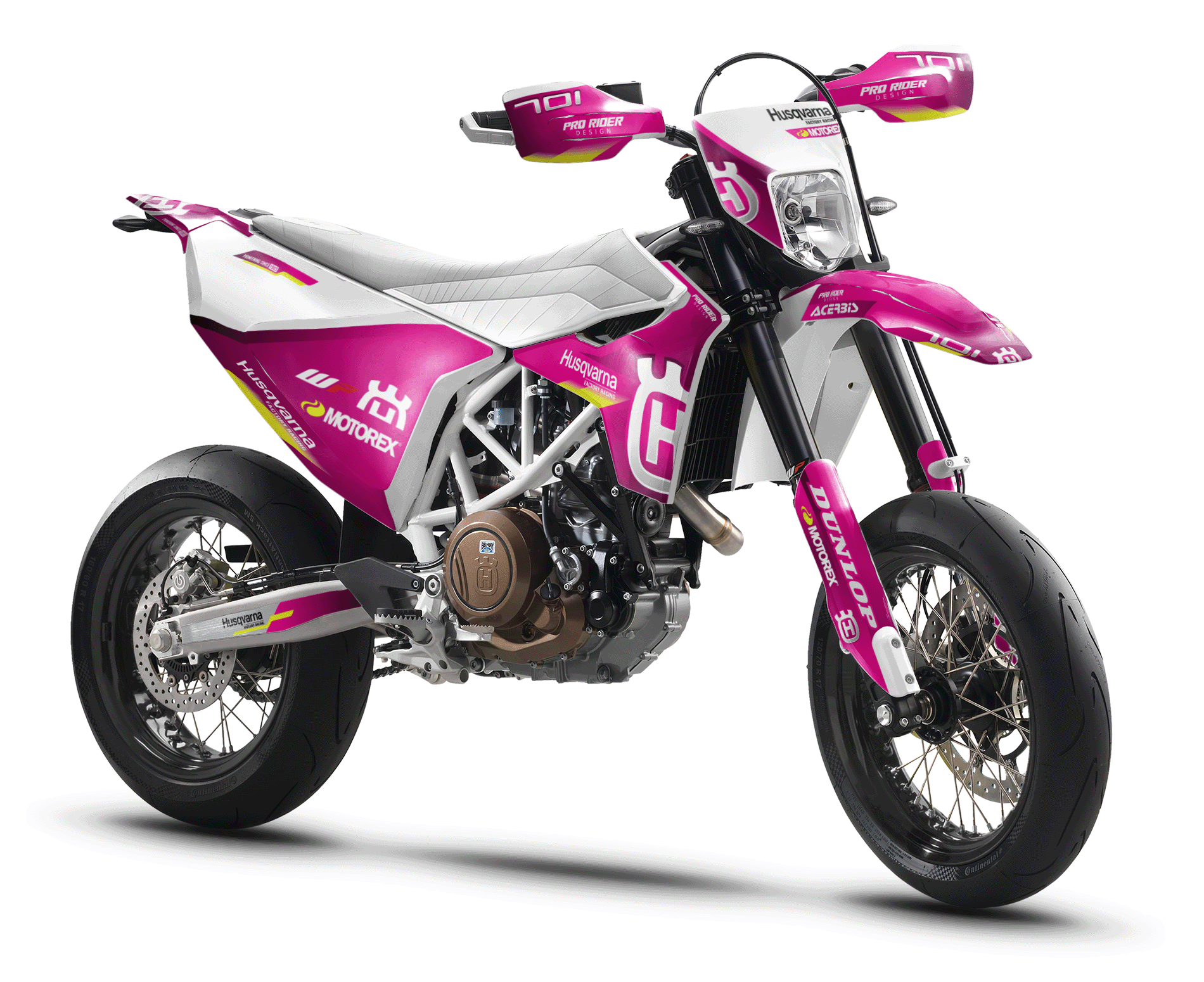 701 Husqvarna Graphics Apex pink