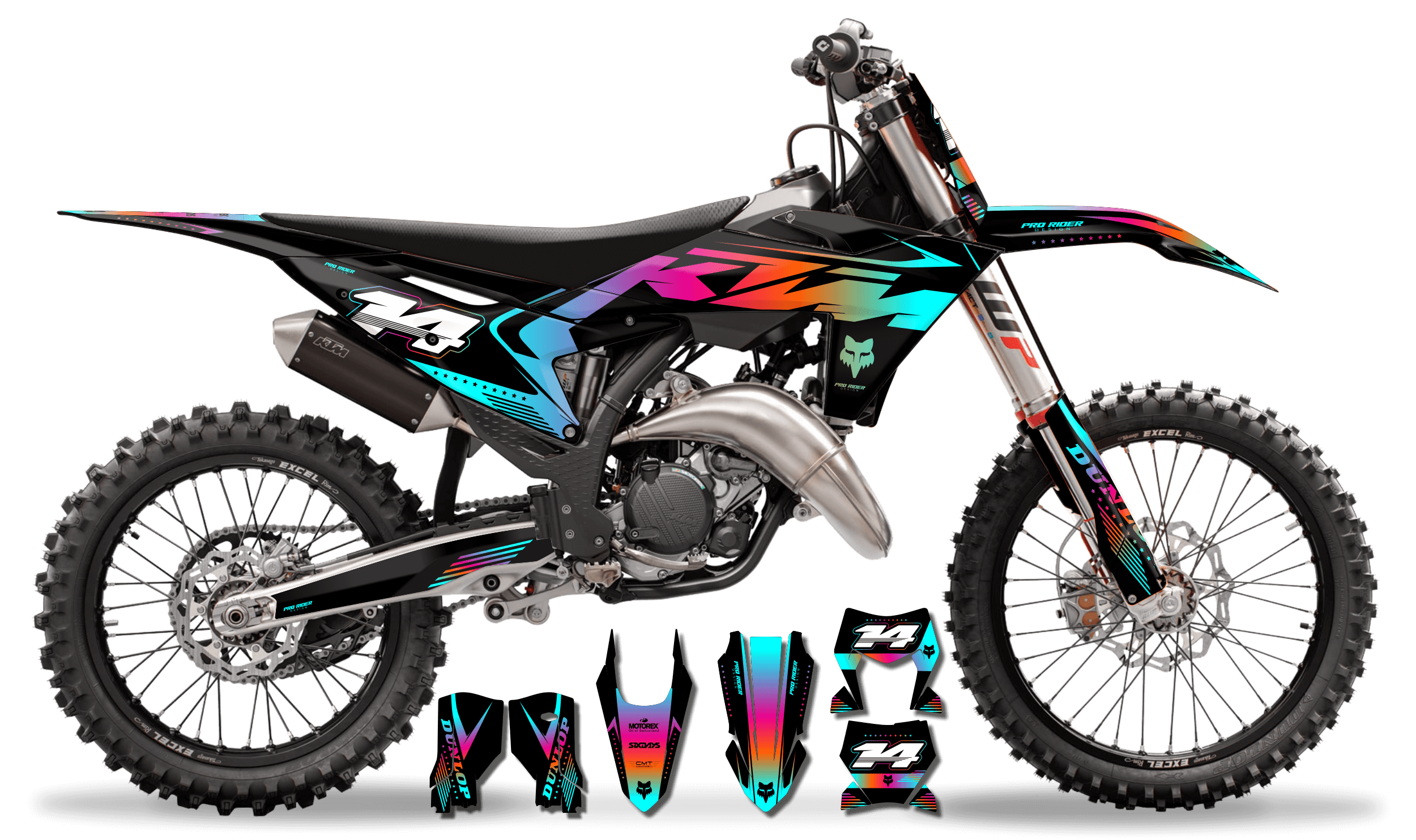 KTM Graphics FoxMotion