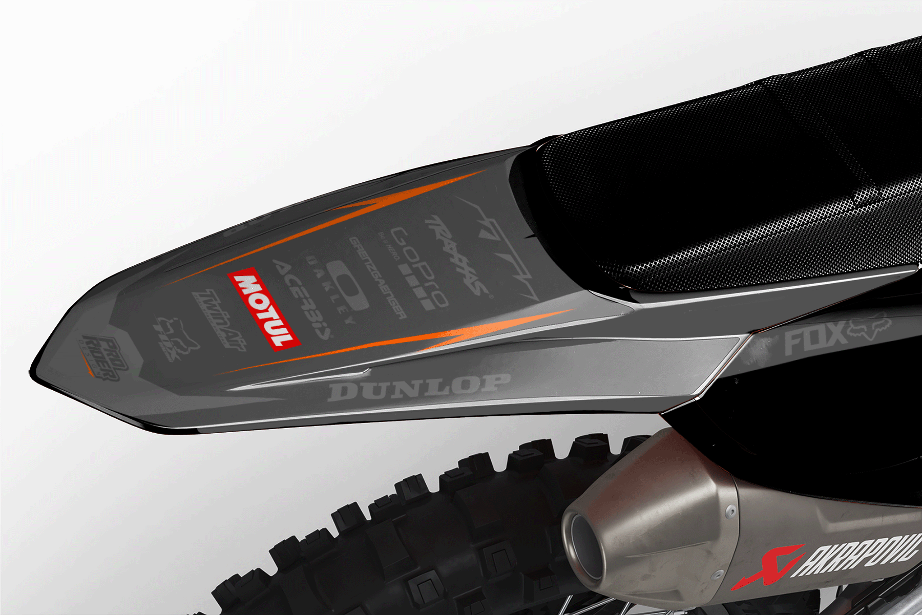 KTM Graphics SX XC SXF XCF EXC.. - ProLine Grey/orange