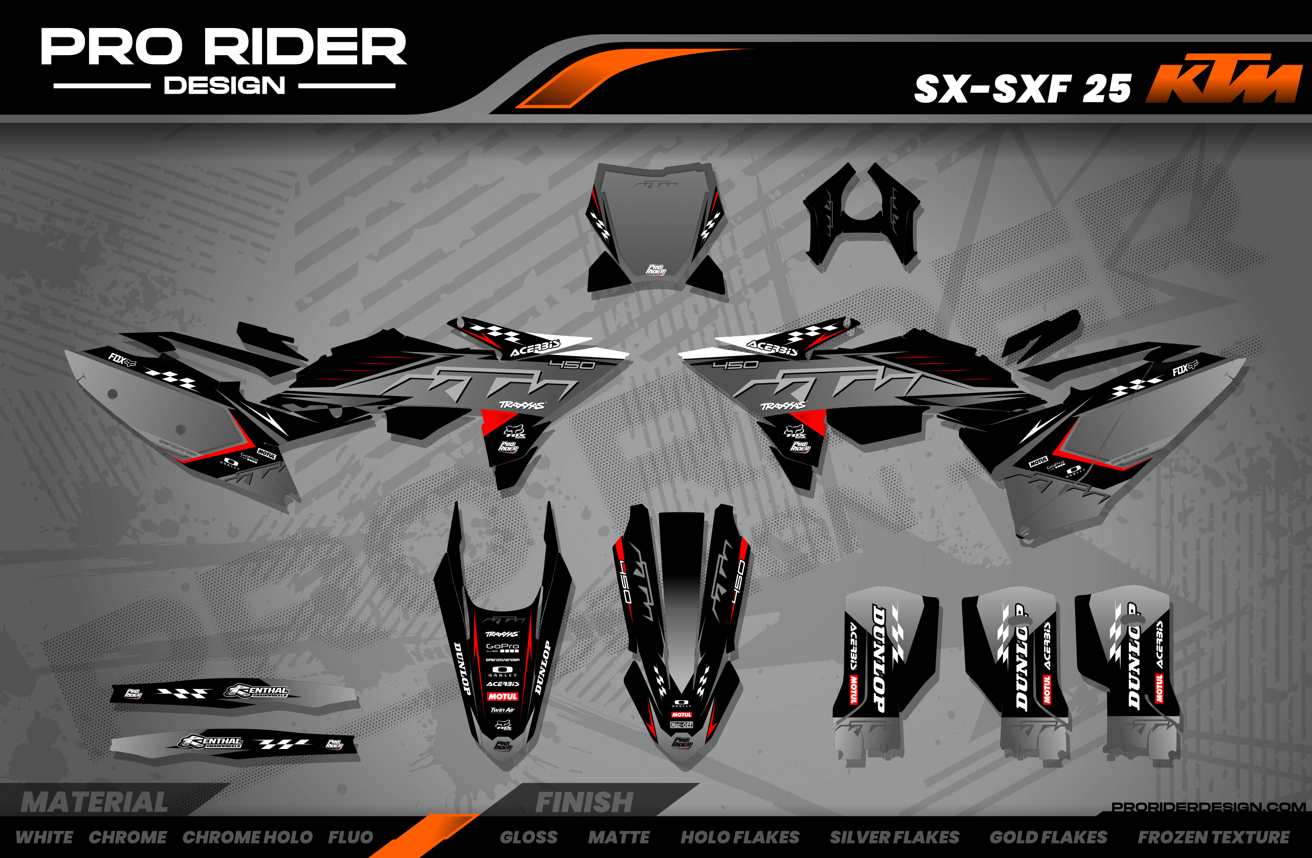 KTM Graphics SX XC SXF XCF EXC.. - ProLine Factory