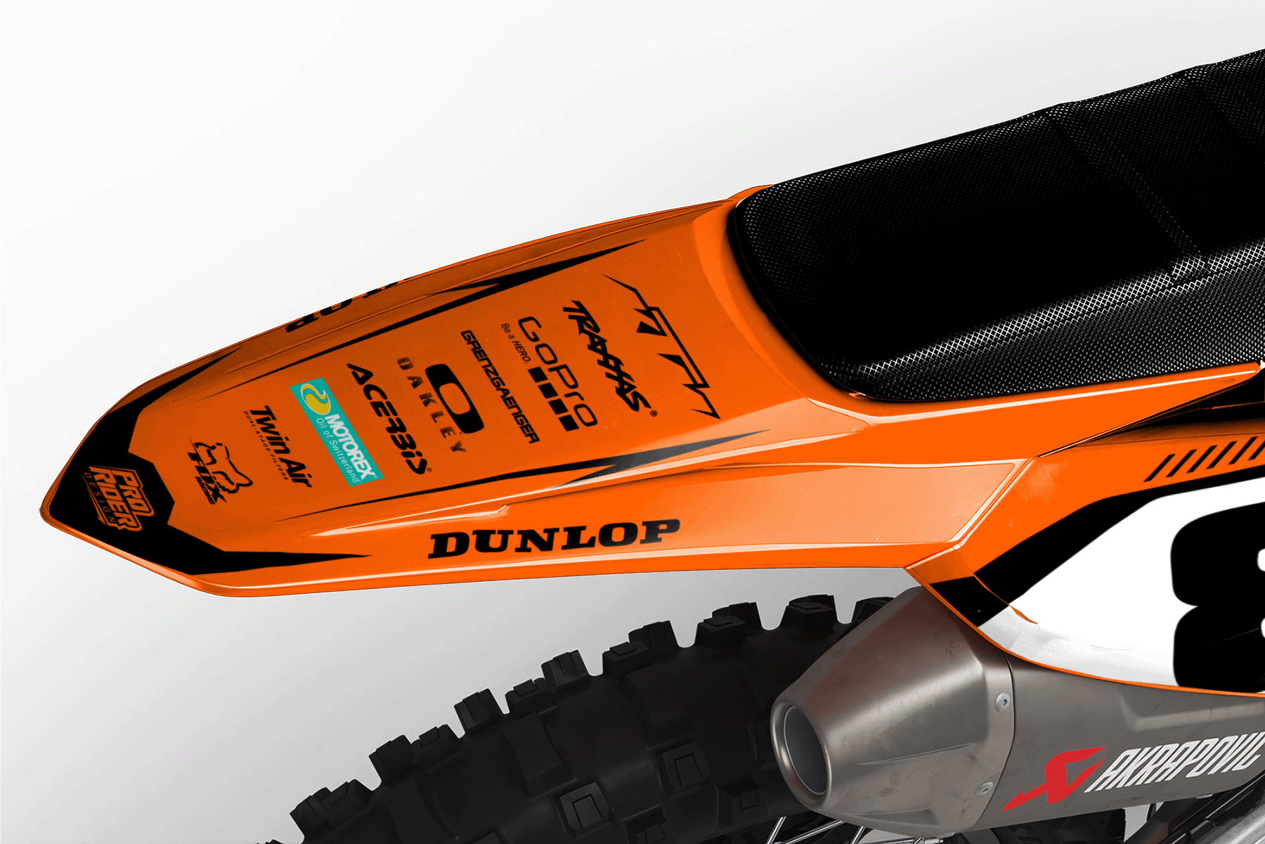 KTM Graphics SX XC SXF XCF EXC.. | Shadow Edition | Orange black