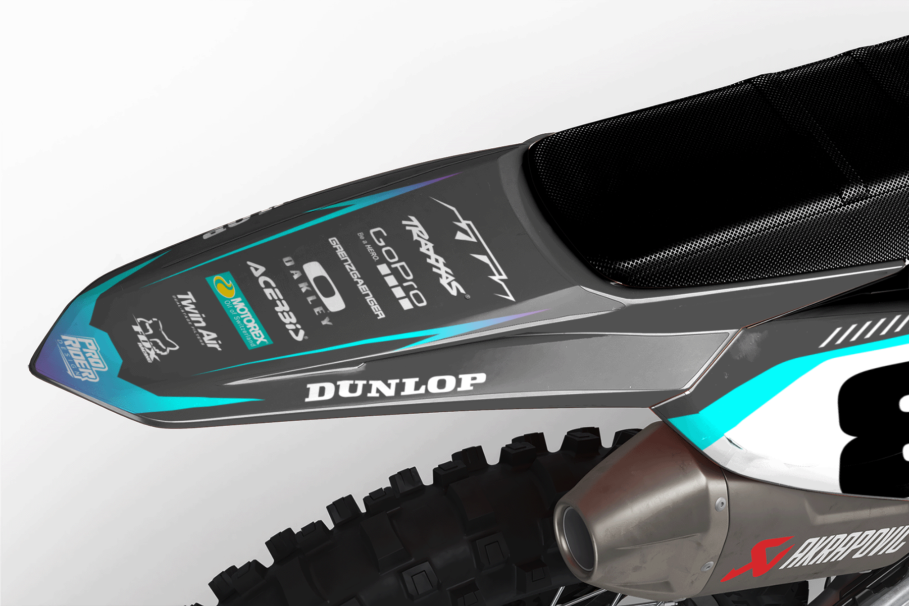 KTM Graphics SX XC SXF XCF EXC.. | Shadow Edition | Grey teal