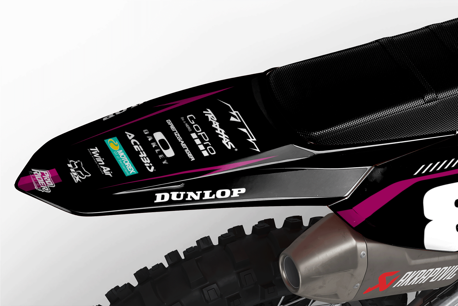 KTM Graphics SX XC SXF XCF EXC.. | Shadow Edition | Black pink