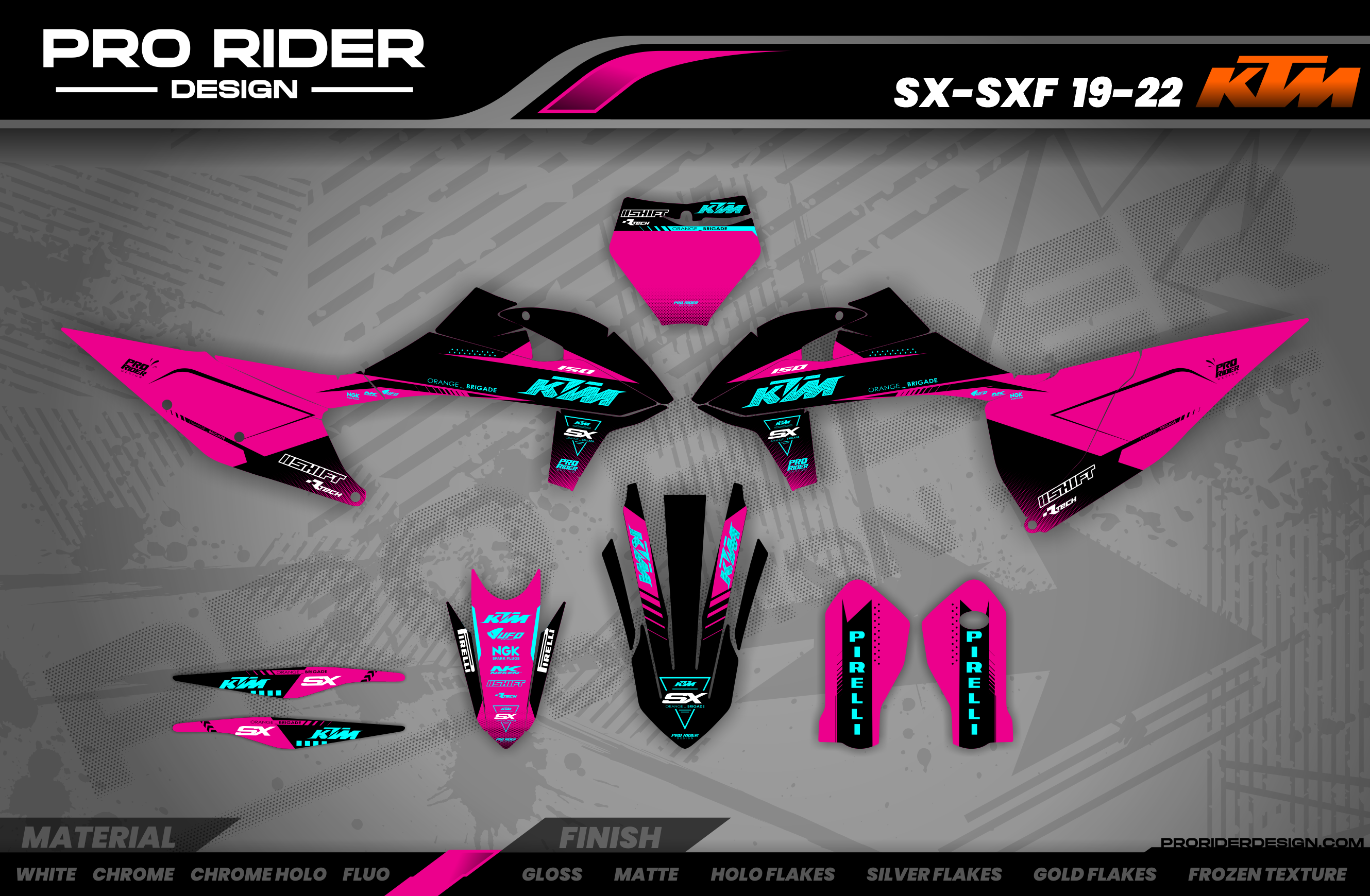 KTM Graphics Kit PERSO KLASP