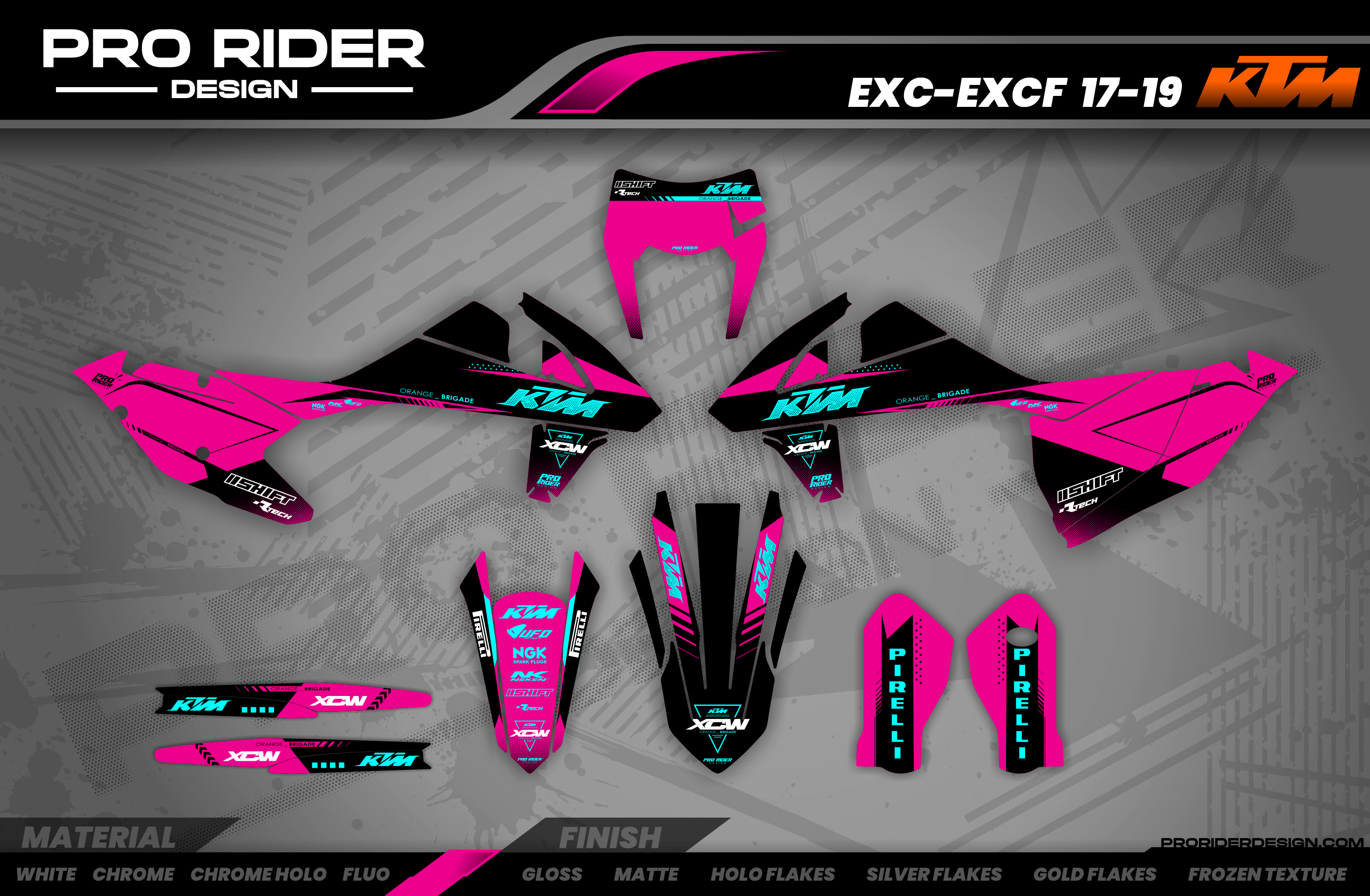 KTM Graphics Kit PERSO KLASP