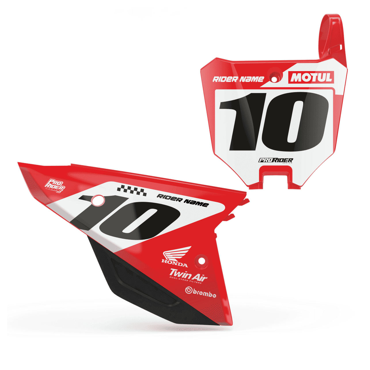 Custom MX Number Plates
