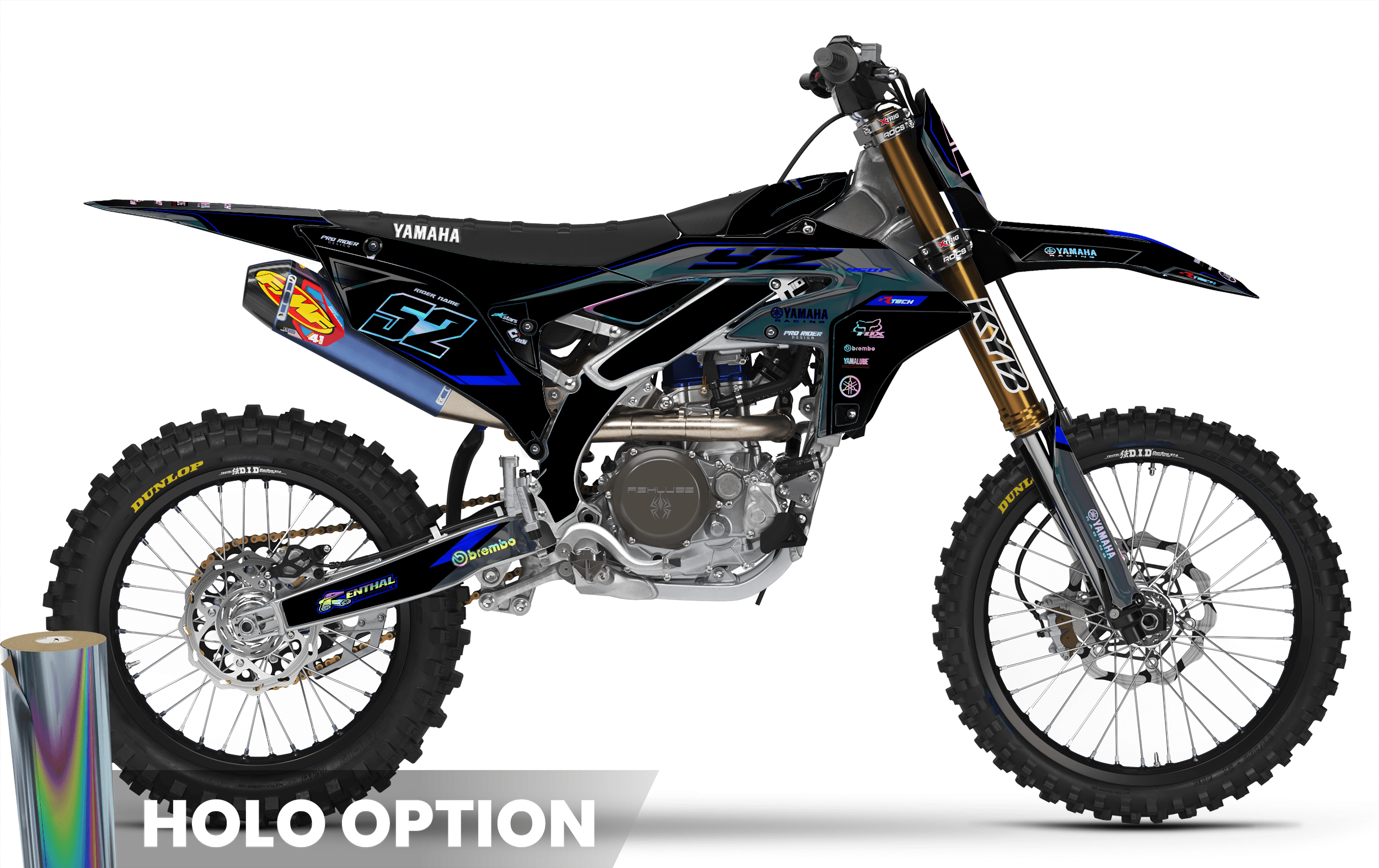 CUSTOM YAMAHA GRAPHICS | Black Venom