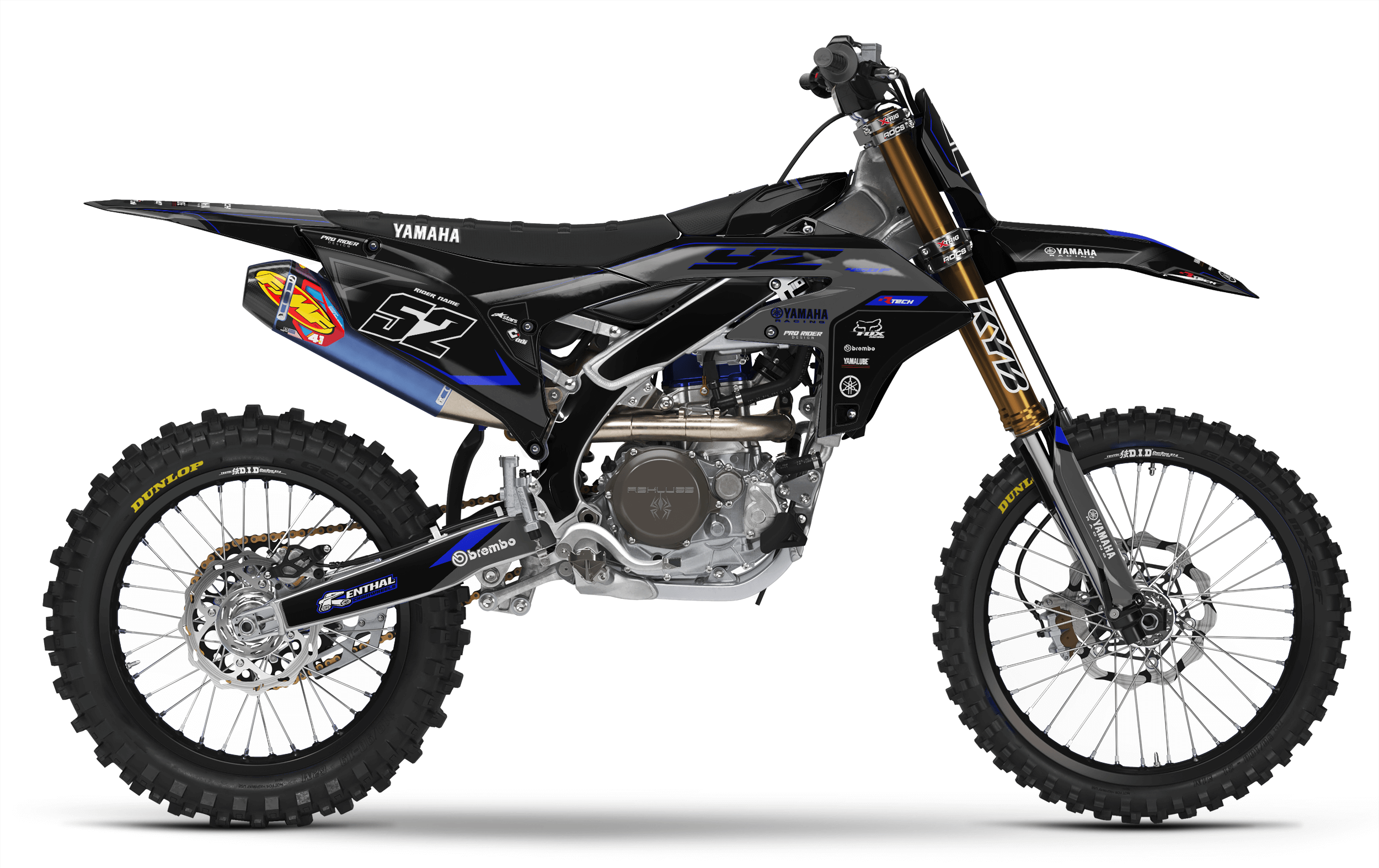 CUSTOM YAMAHA GRAPHICS | Black Venom