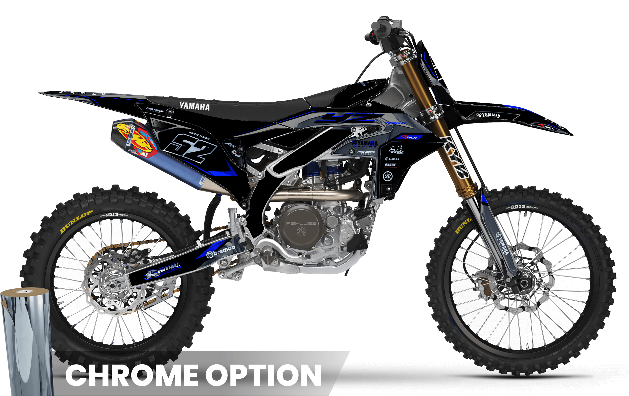 CUSTOM YAMAHA GRAPHICS | Black Venom