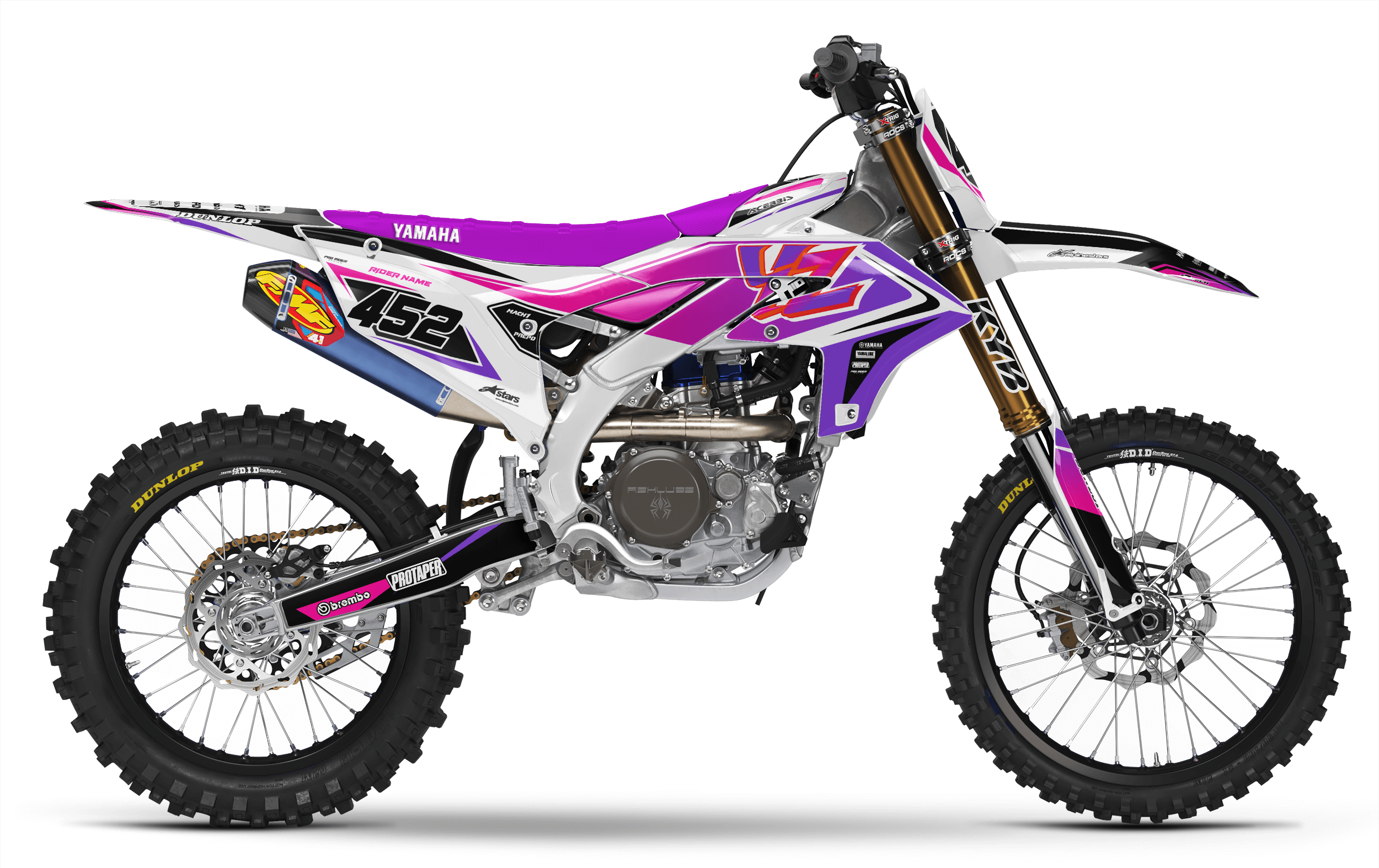 CUSTOM GRAPHICS YAMAHA | Retro Racer