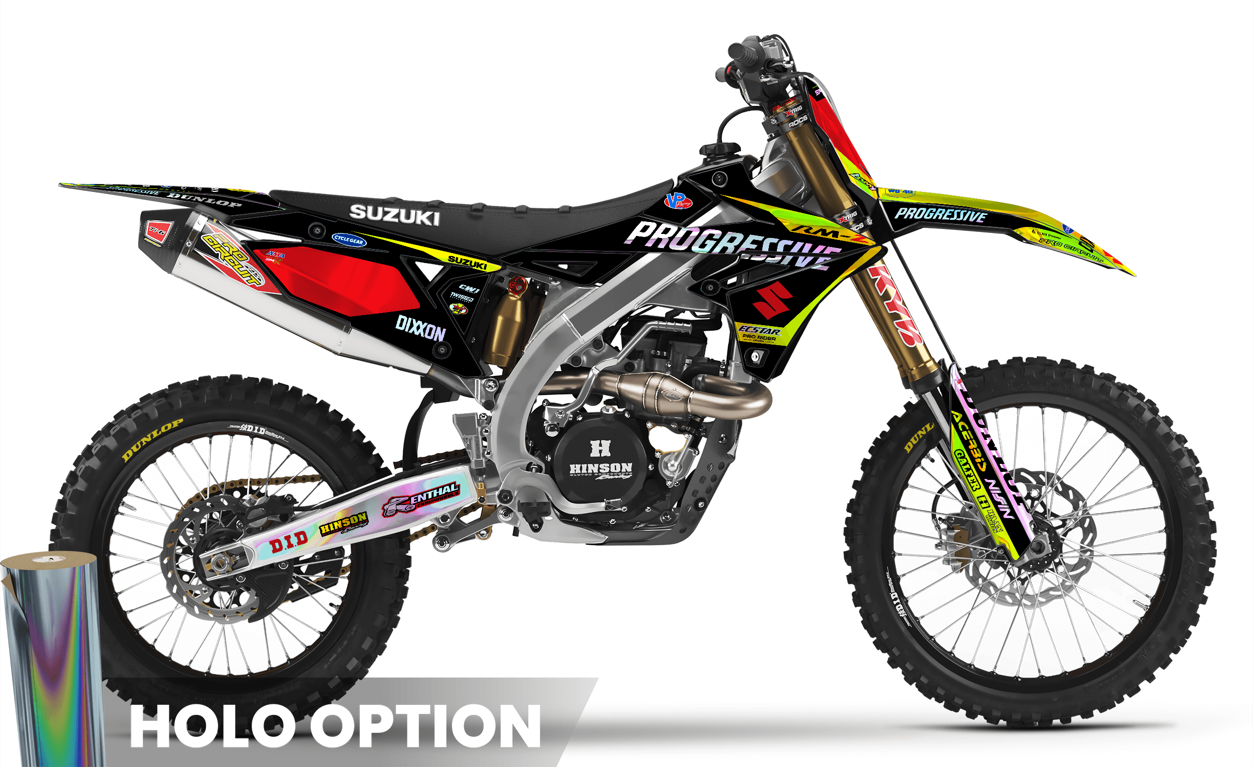 SUZUKI Graphics | BLACK PROGRESSIVE KEN ROCZEN Replica