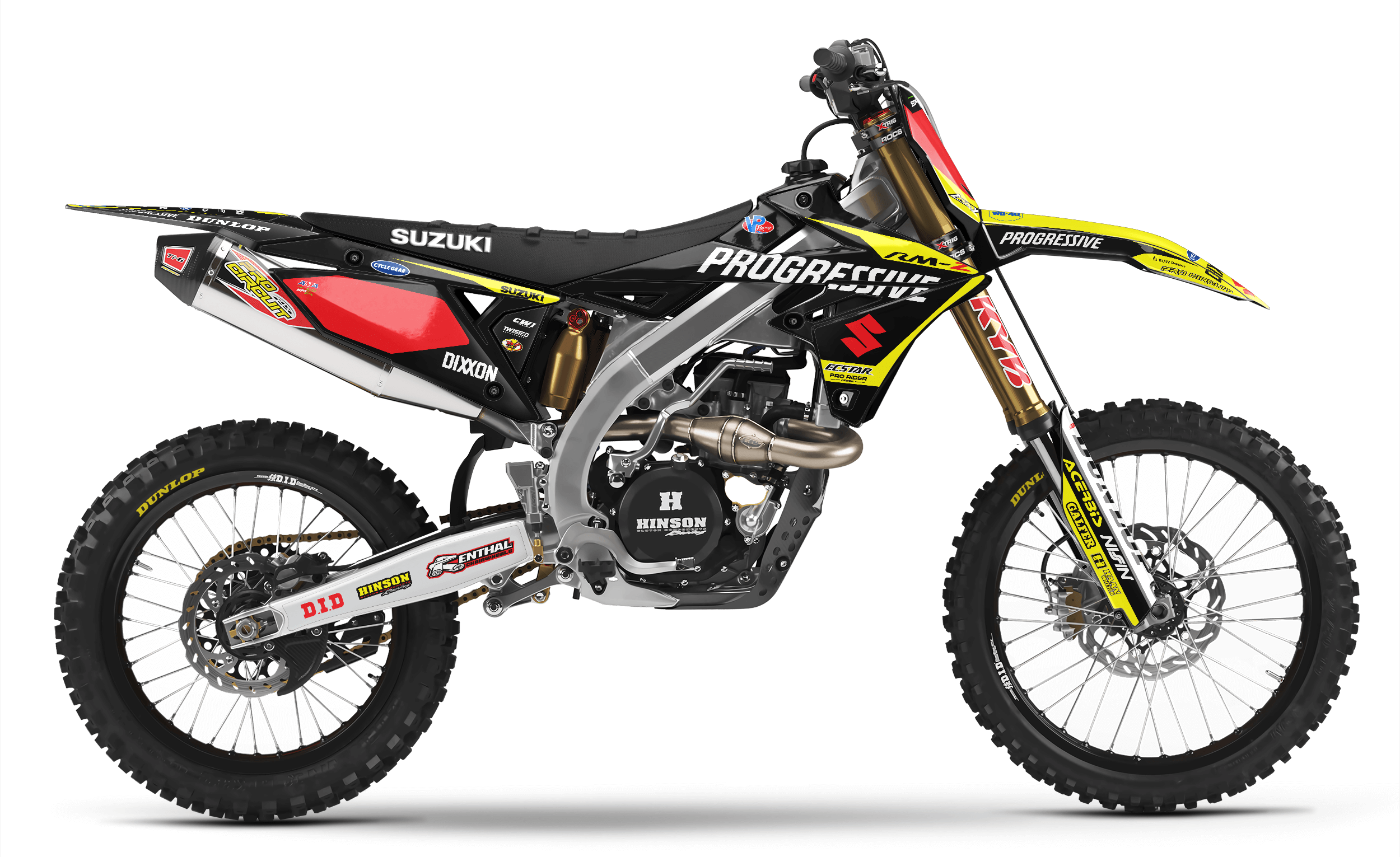 SUZUKI Graphics | BLACK PROGRESSIVE KEN ROCZEN Replica