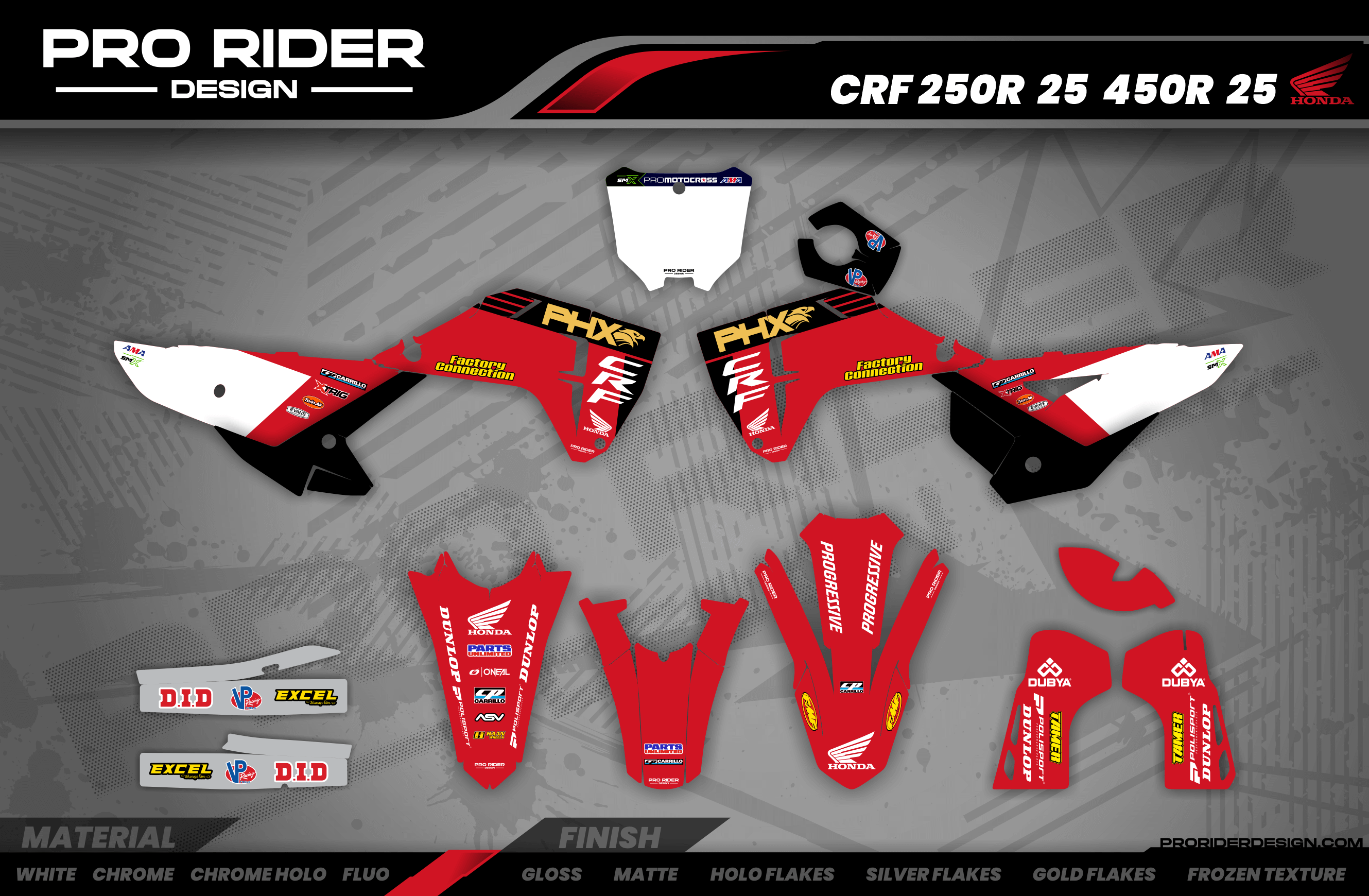 HONDA Custom Graphics Motocross | DYLAN FERRANDIS Replica