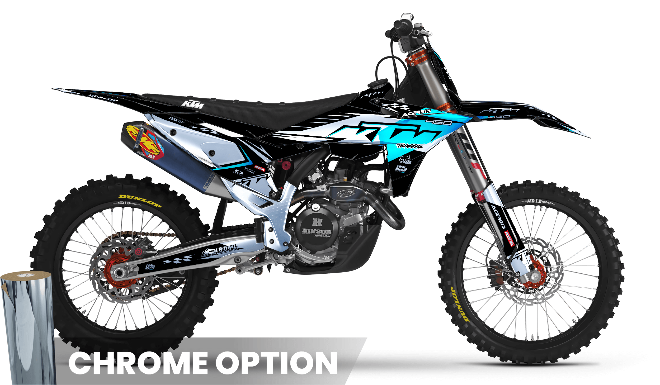 KTM Graphics SX XC SXF XCF EXC.. - ProLine Teal