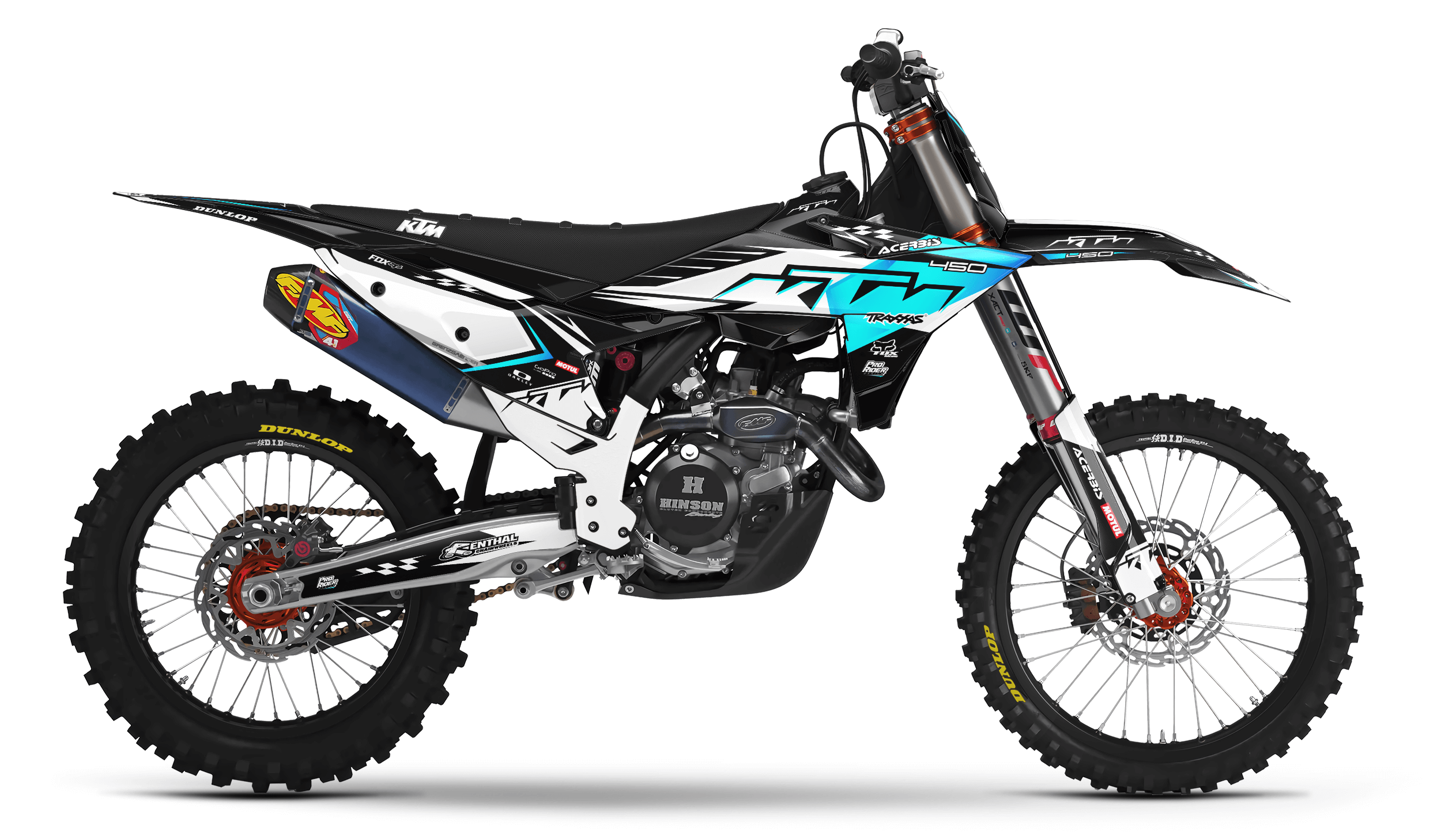 KTM Graphics SX XC SXF XCF EXC.. - ProLine Teal