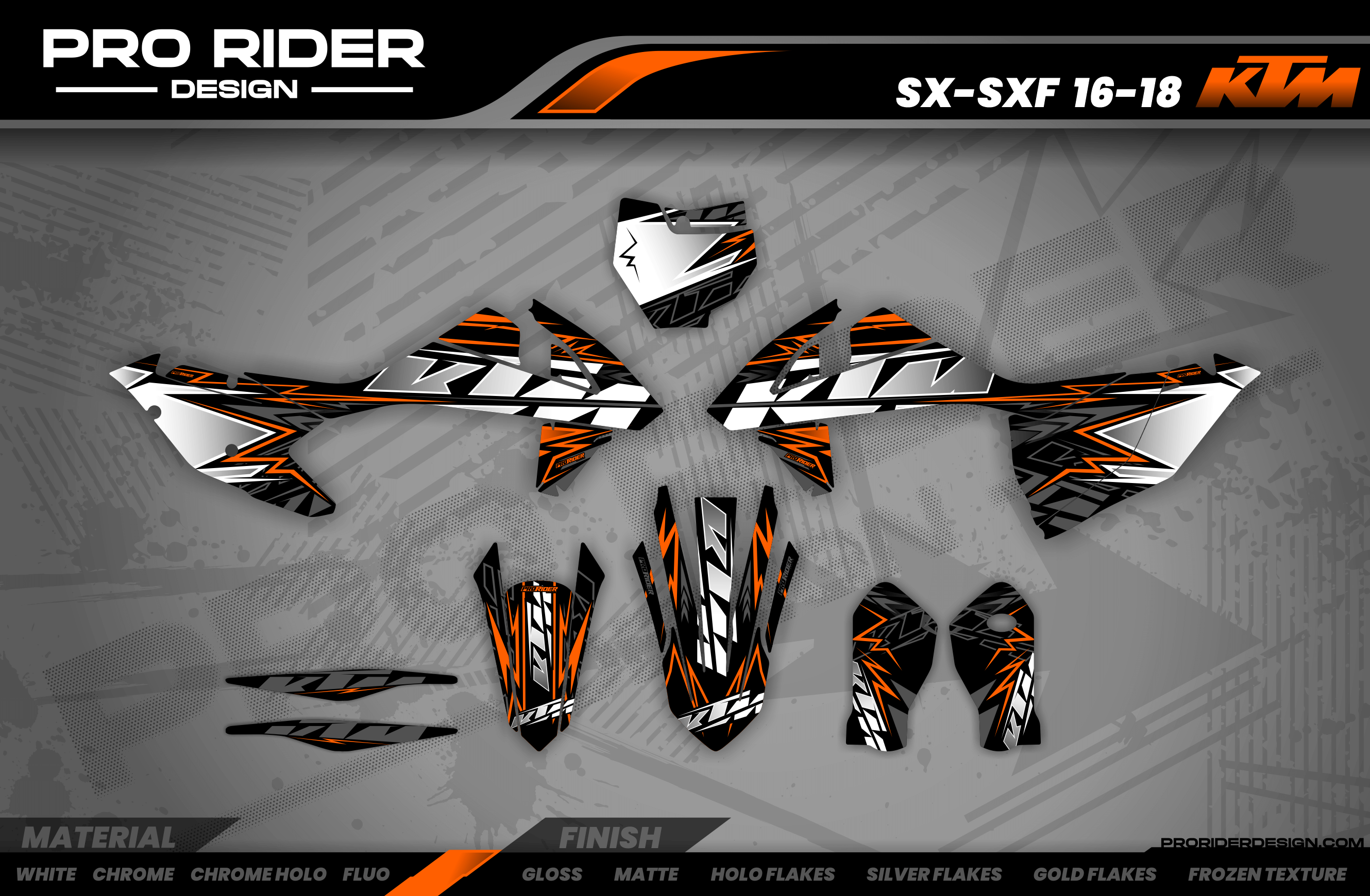 KTM Graphics LIGHT BOLD EFFECT