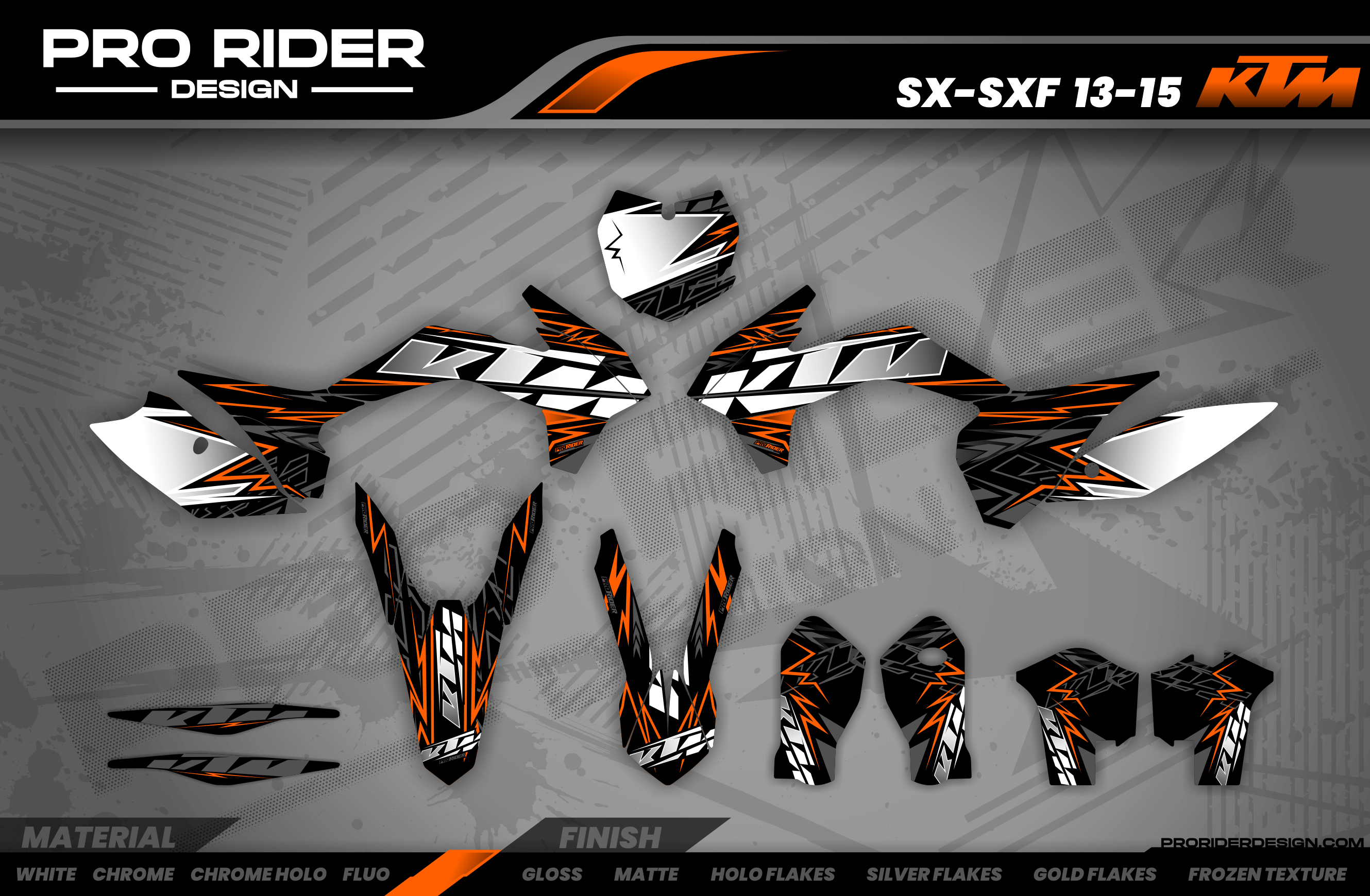 KTM Graphics LIGHT BOLD EFFECT