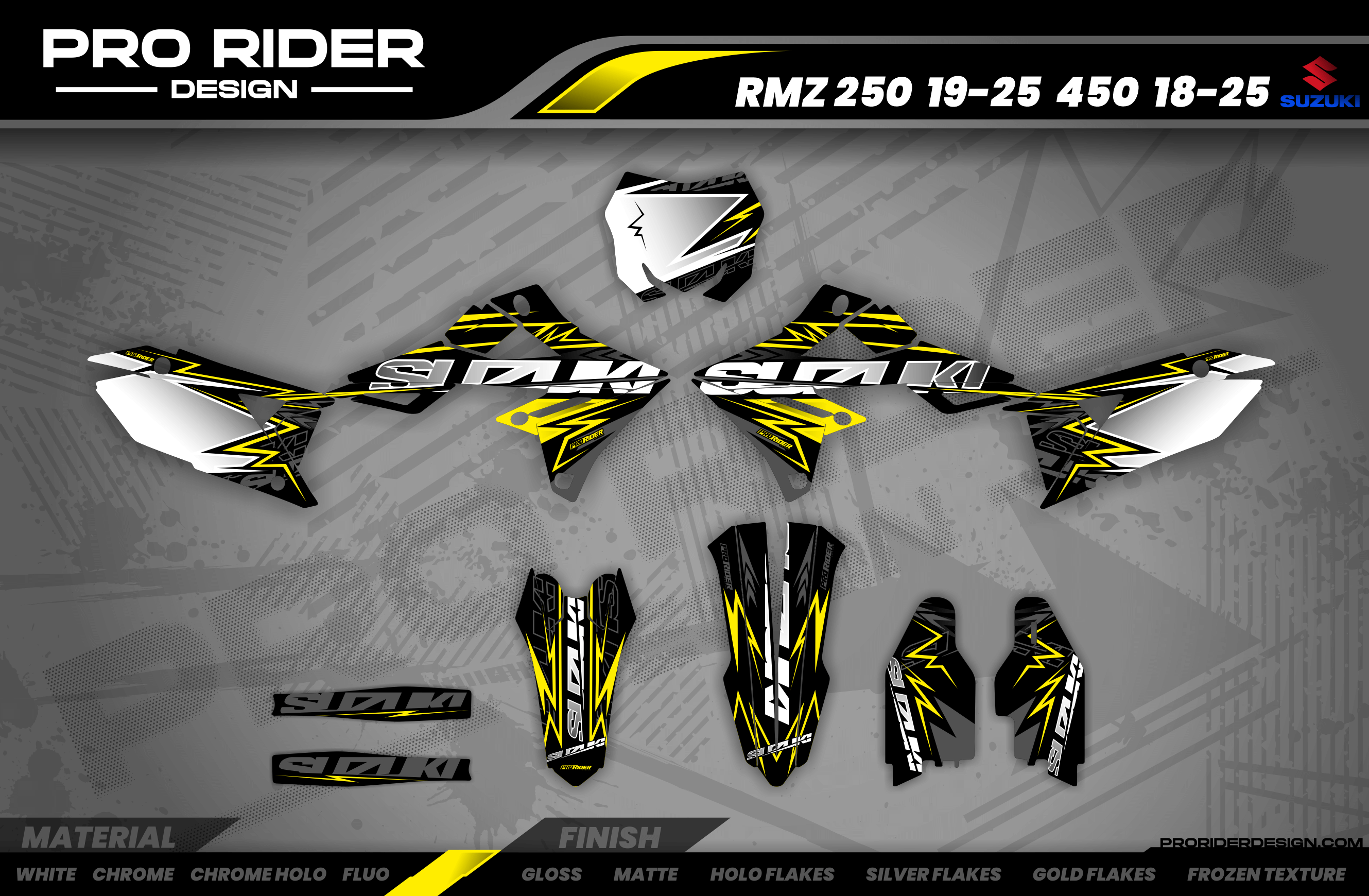 BOLD EFFECT Suzuki Full Graphics Kit
