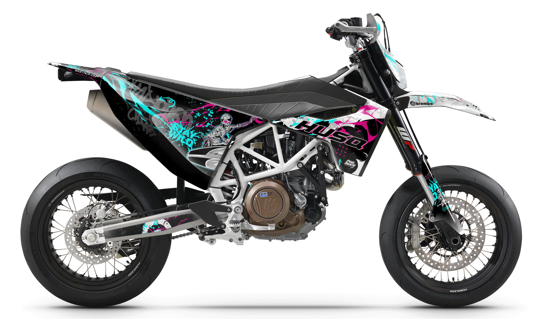 WILD SUMMER 701 Husqvarna Full Graphics Kit