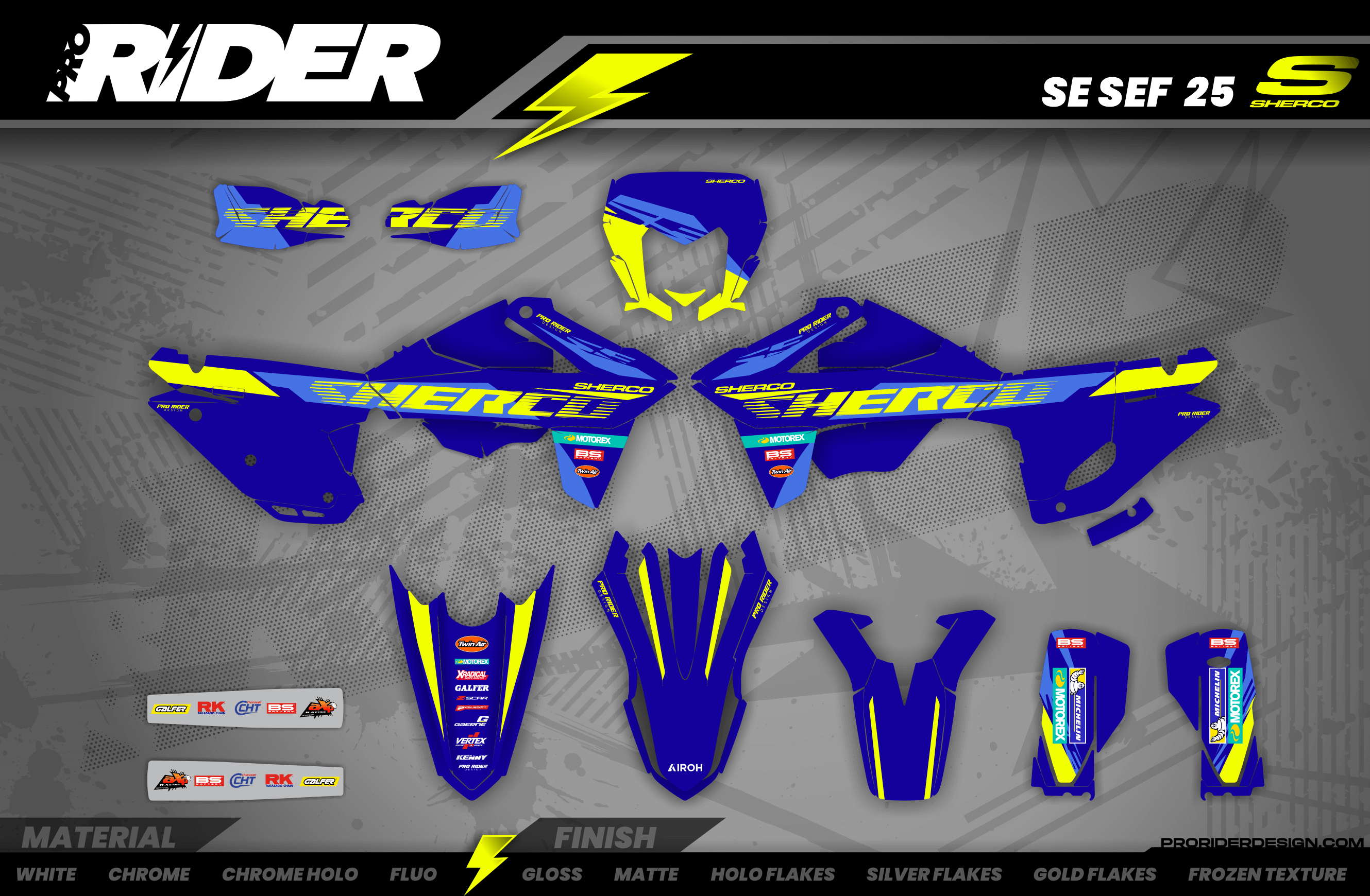 Graphics Kit SHERCO OEM EDITION 26