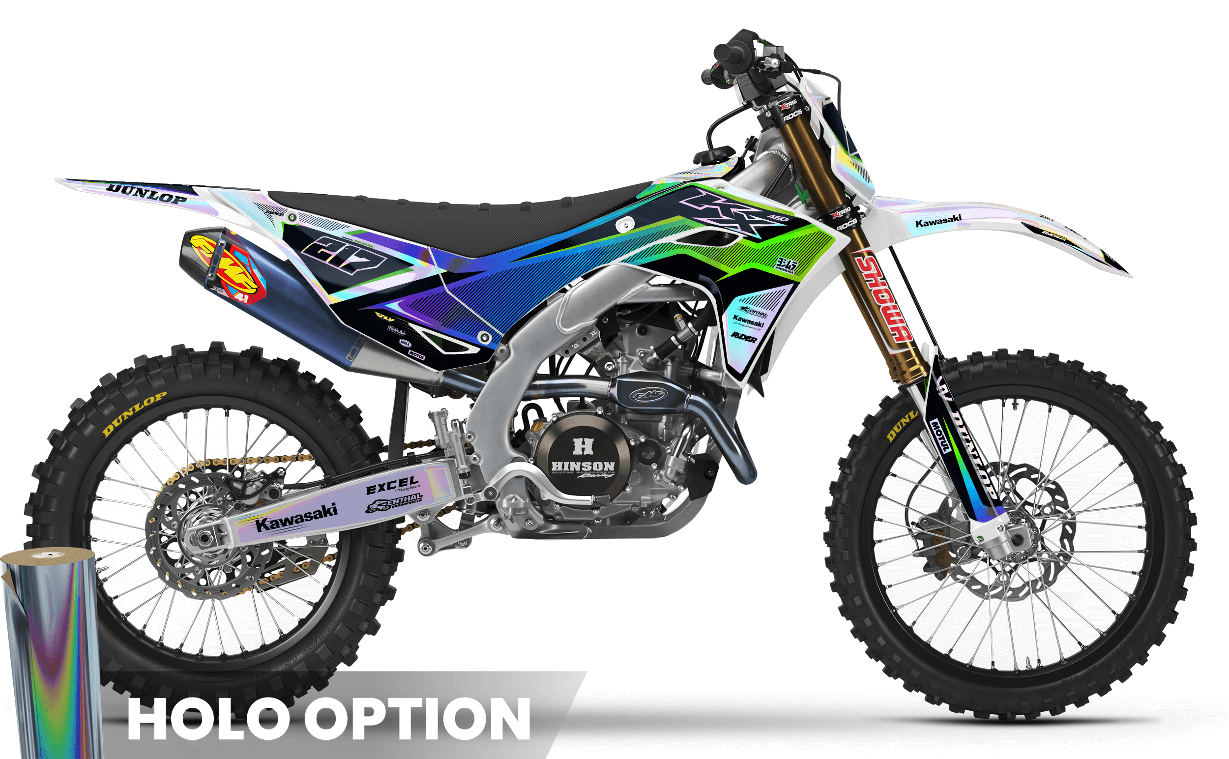 ADRENALINE FACTORY Kawasaki Full Graphics Kit