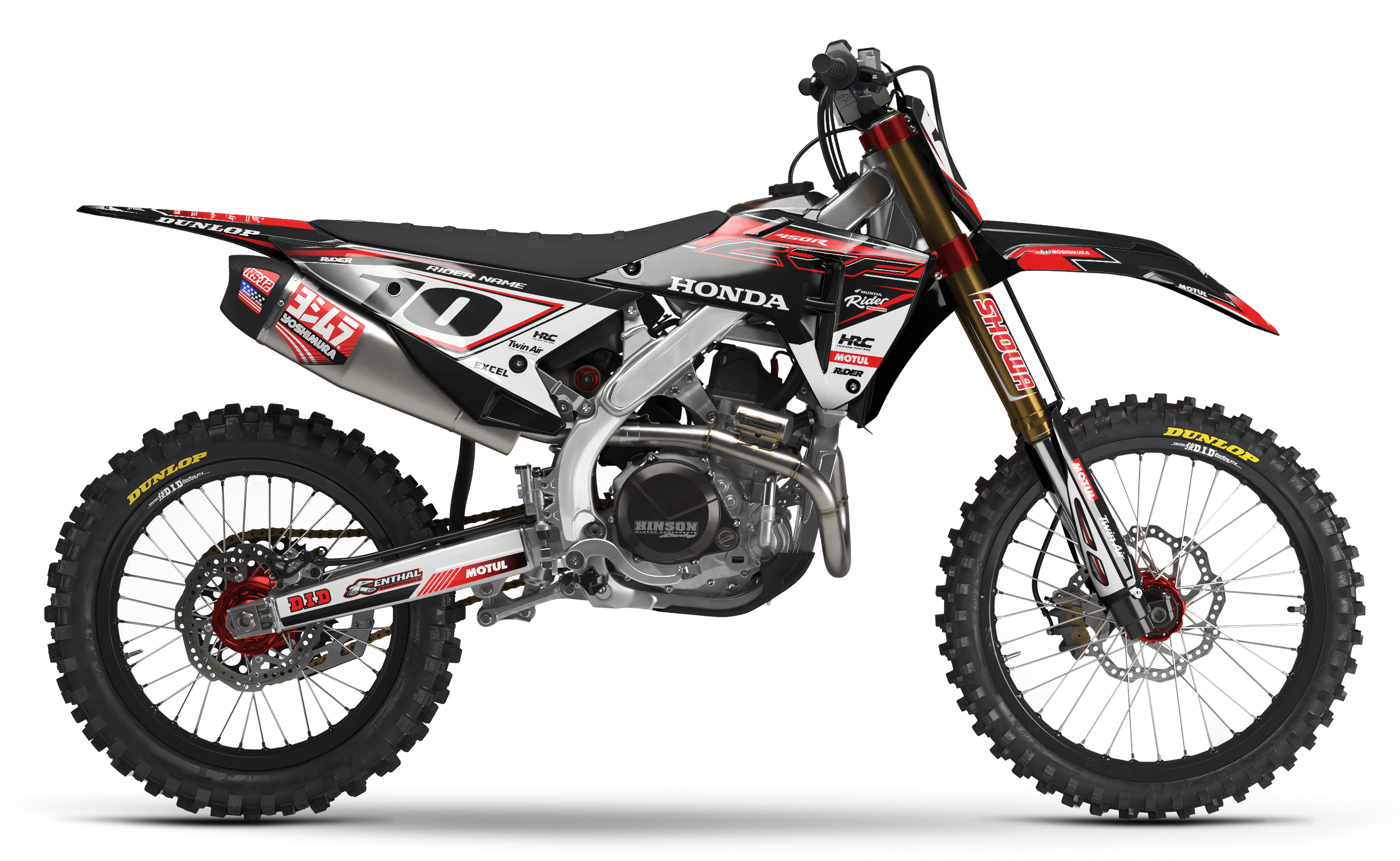HRC Line HONDA Full Graphics Kit