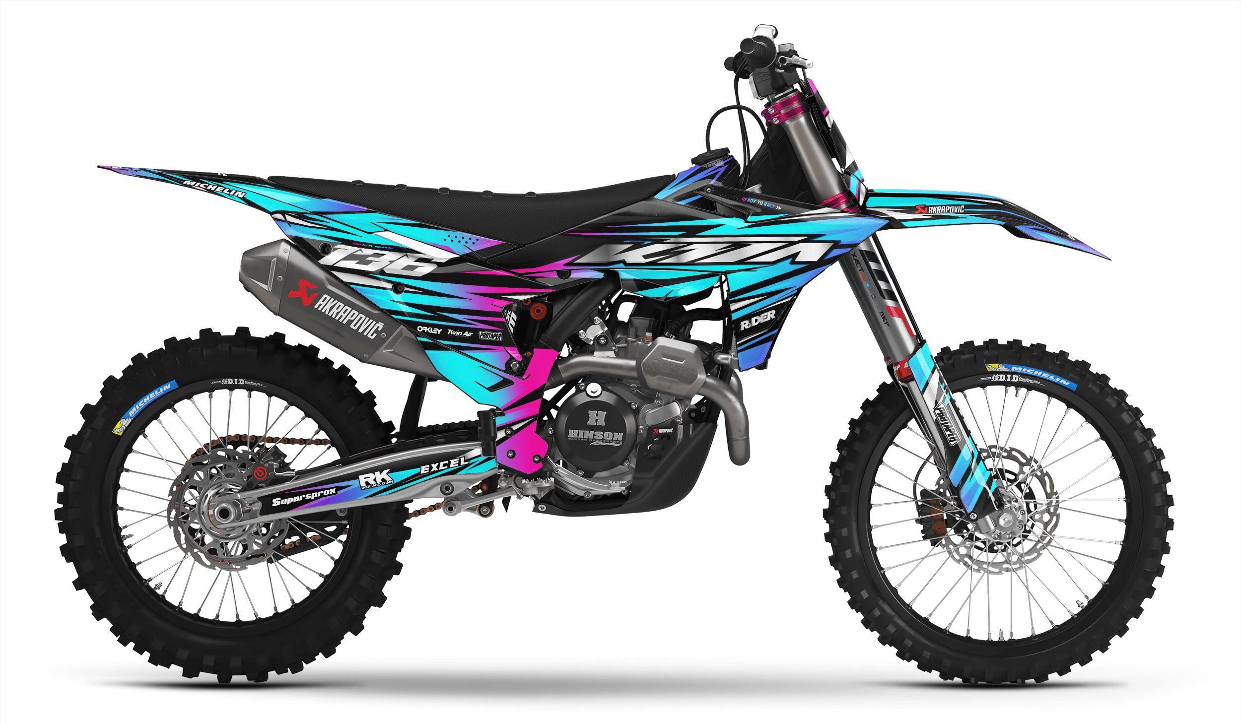 BLUE LUMEN KTM Full Graphics Kit