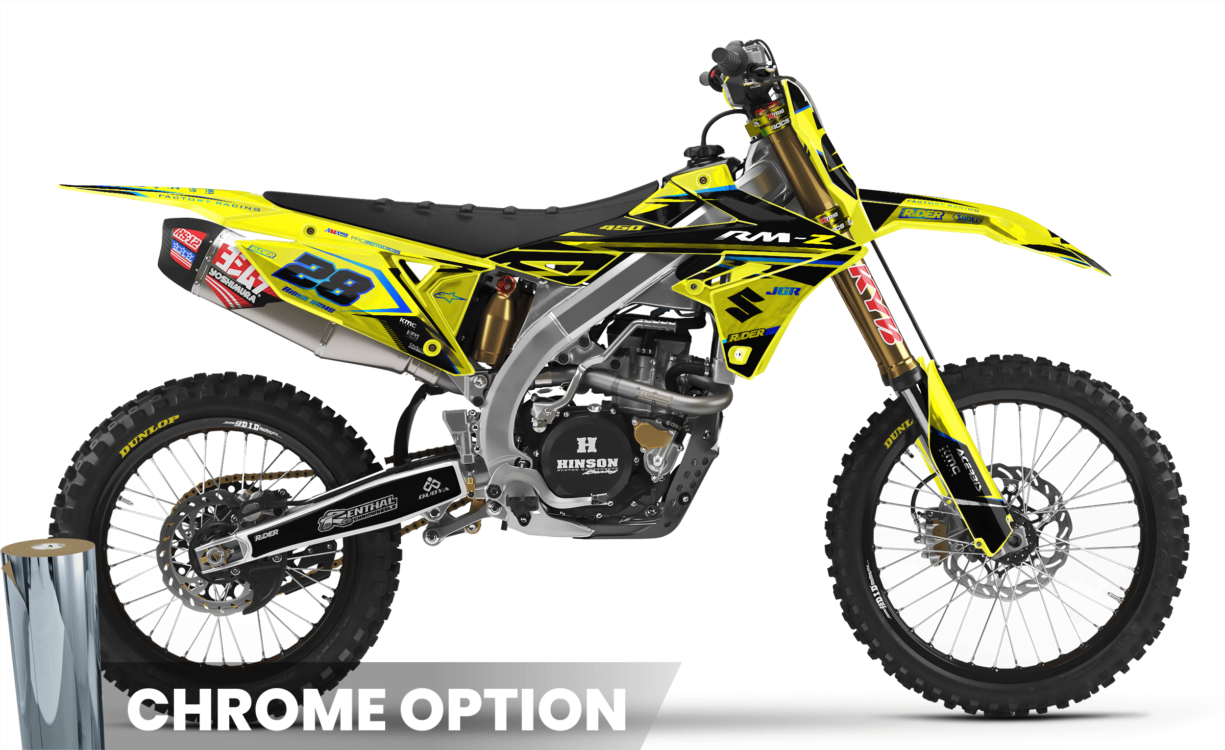 BLACK FIRM Suzuki Full Graphics Kit
