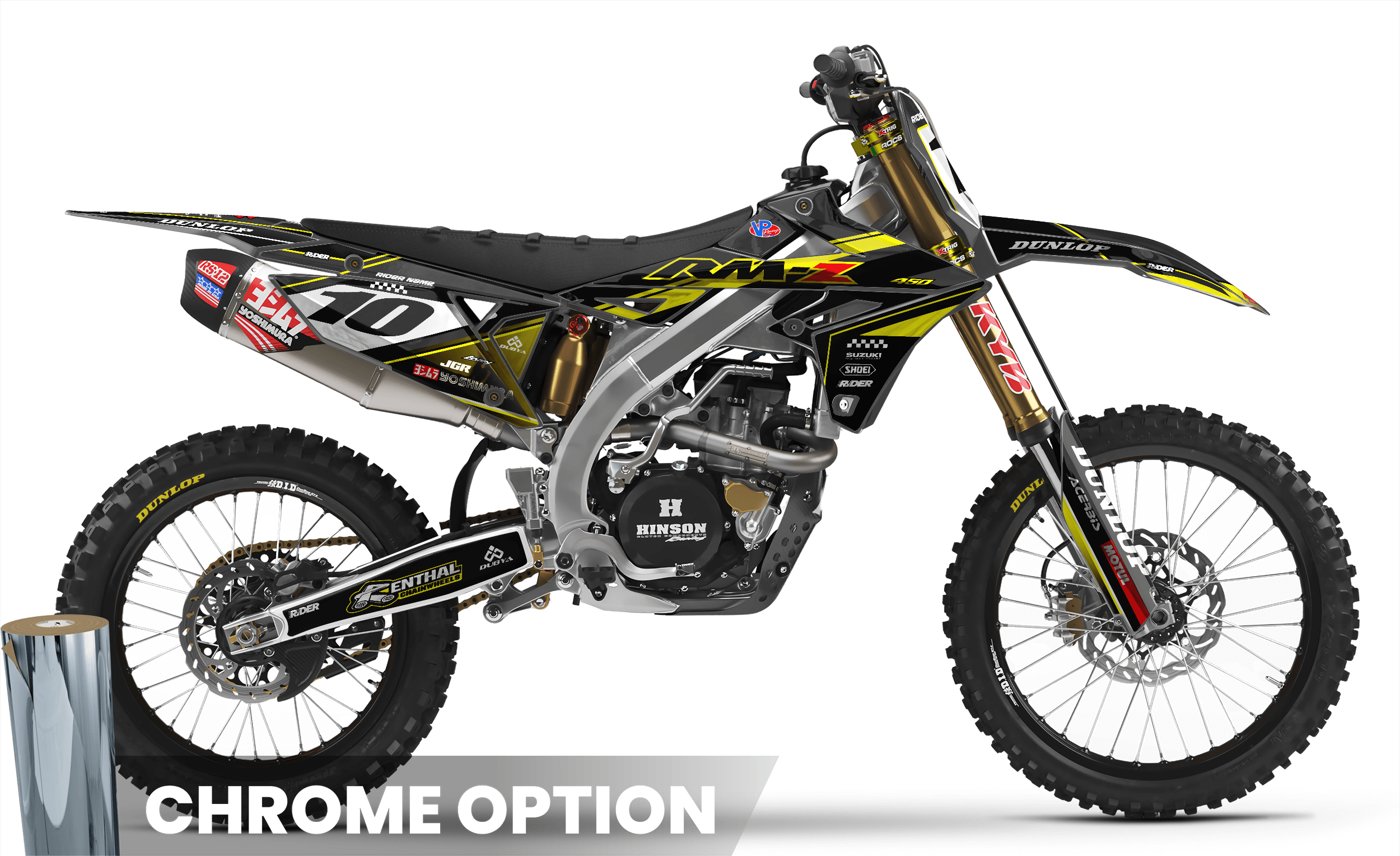 TRUE GREY Suzuki Full Graphics Kit
