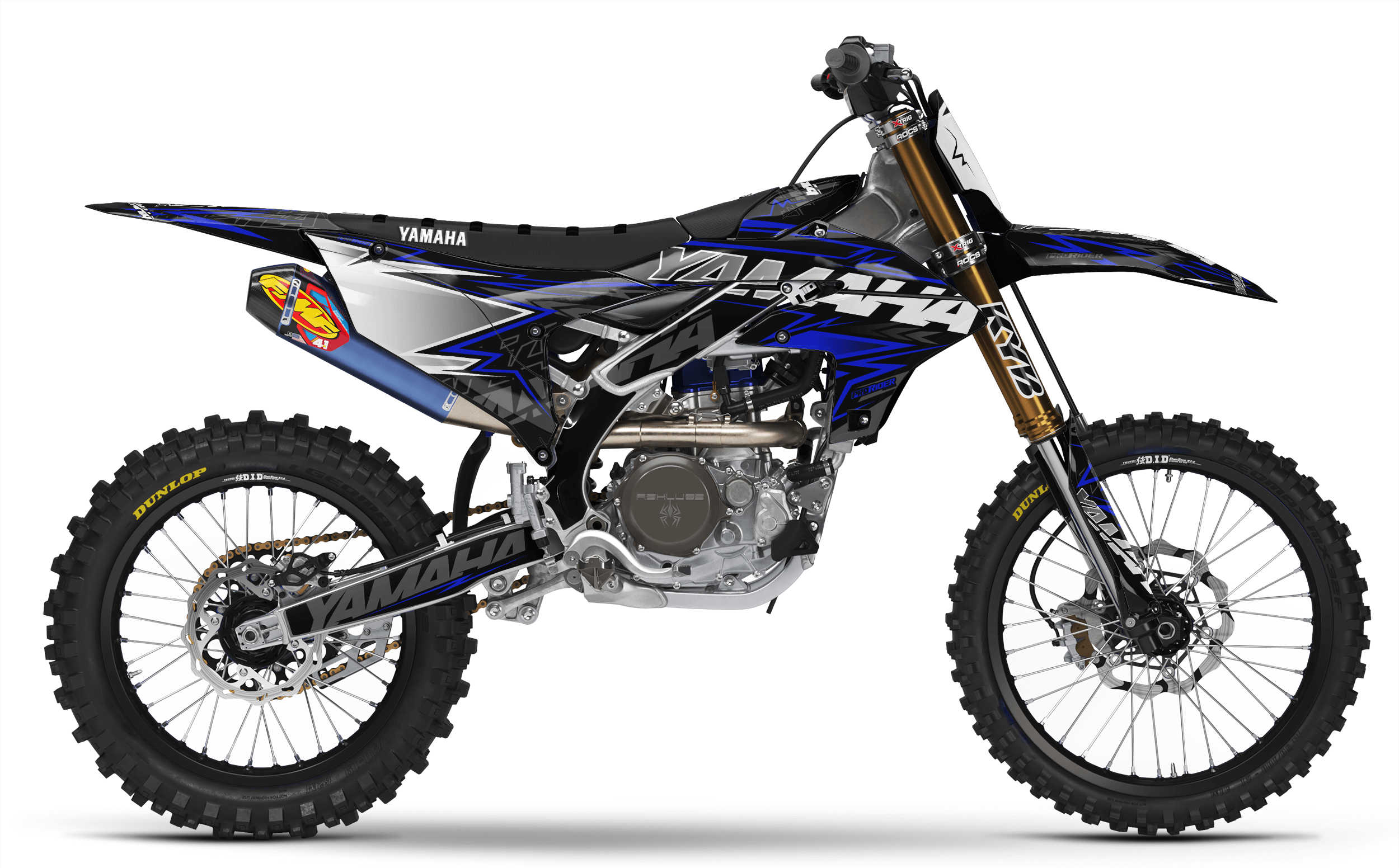 SILVER FORCE YAMAHA FULL GRAPHICS KIT