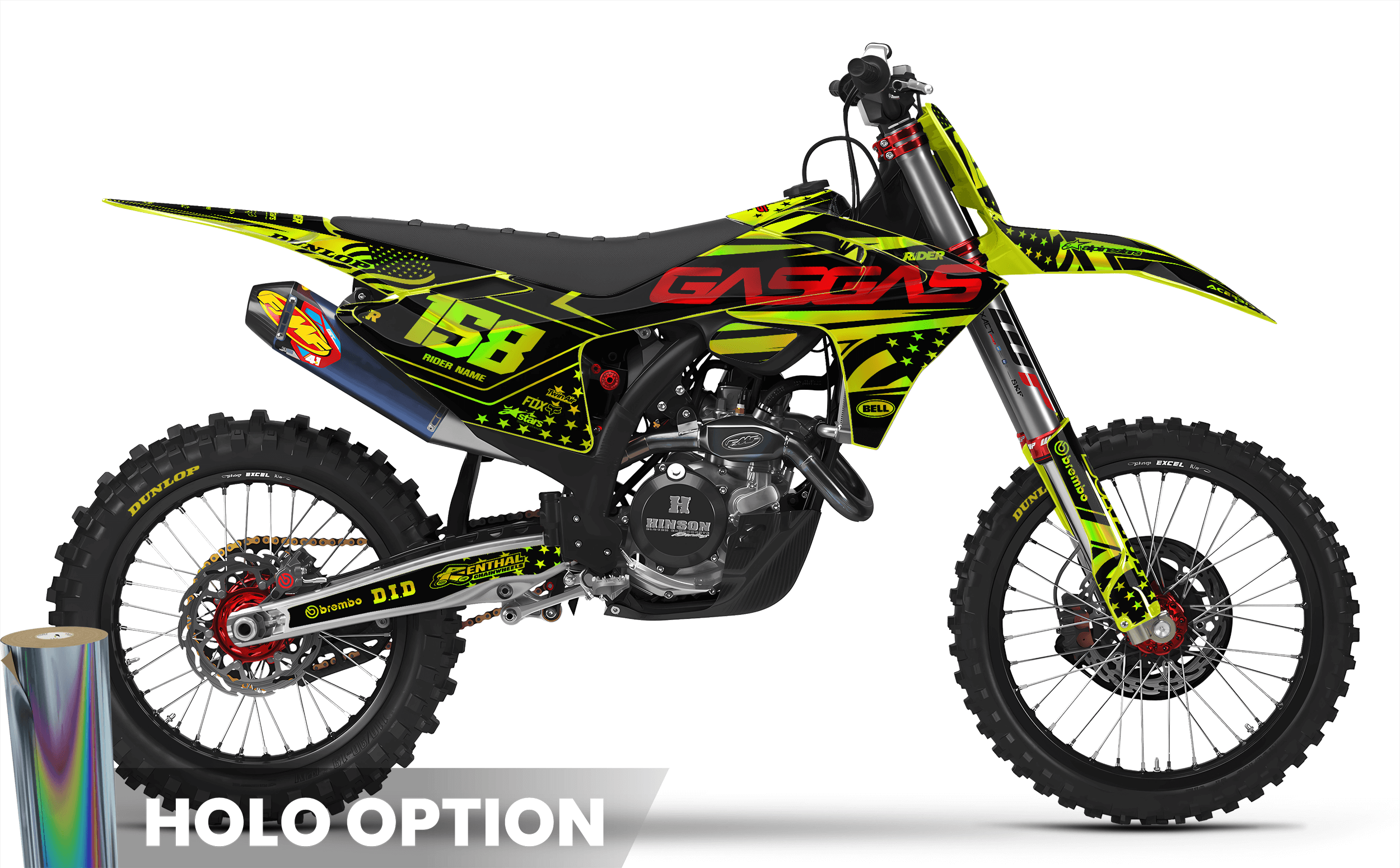 DRIVE GasGas Full Graphics Kit