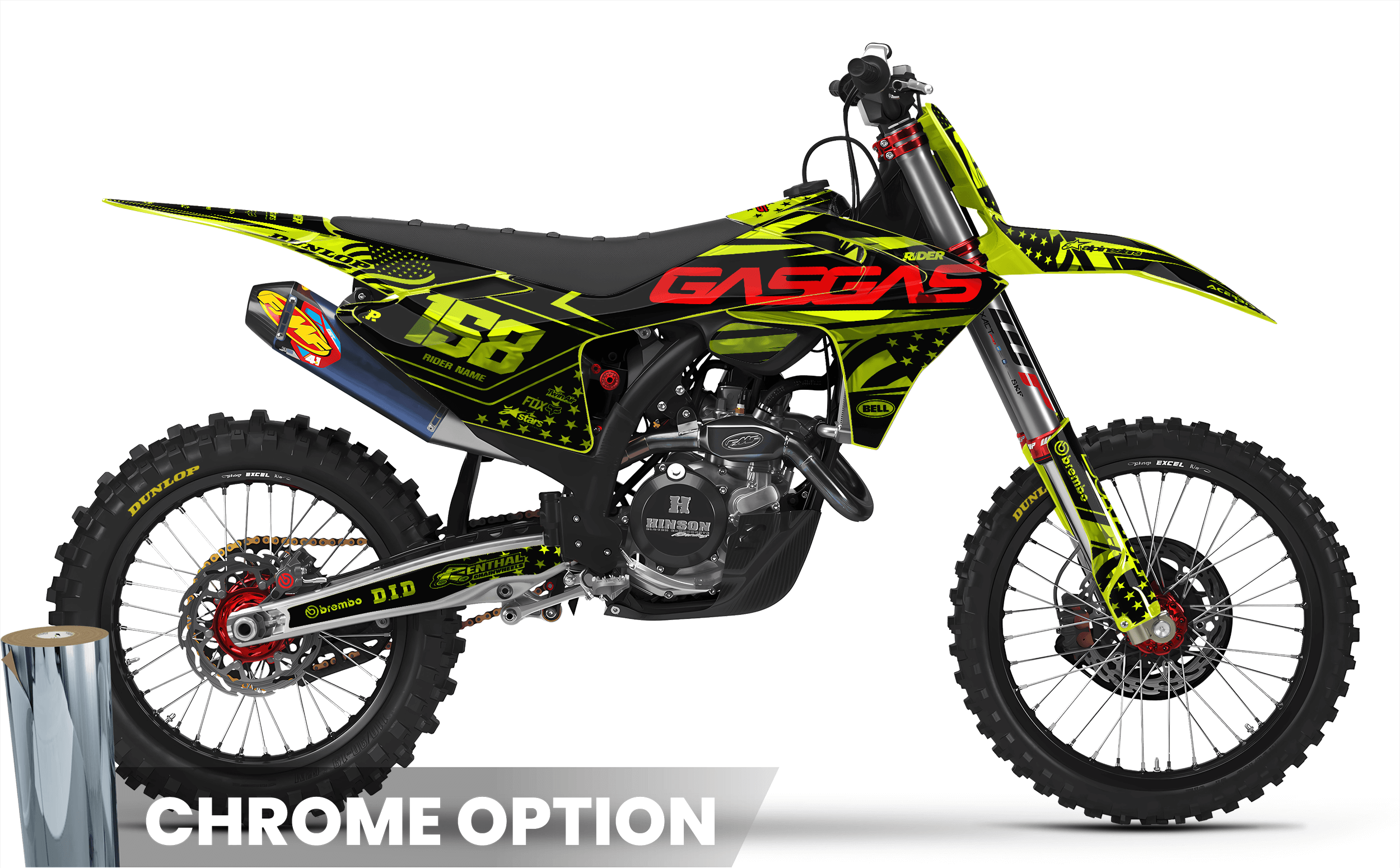 DRIVE GasGas Full Graphics Kit
