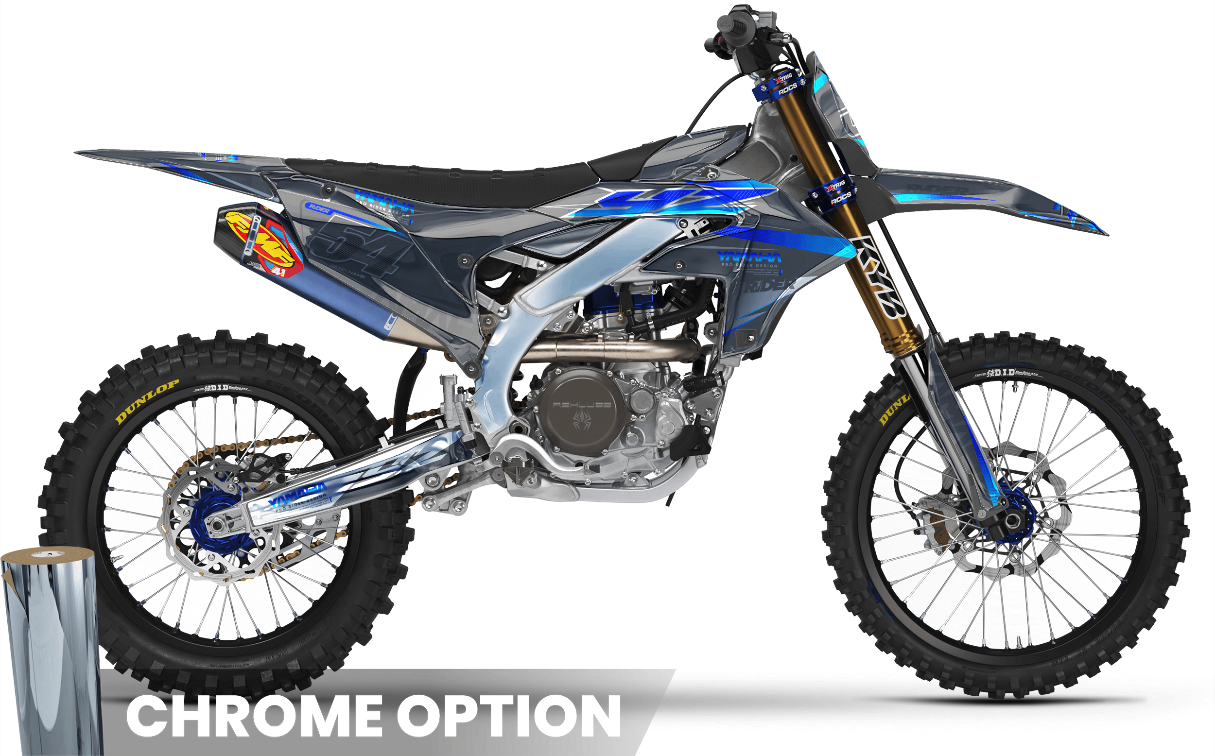 GRITTY YAMAHA YZ/YZF/WRF Full Graphics Kit