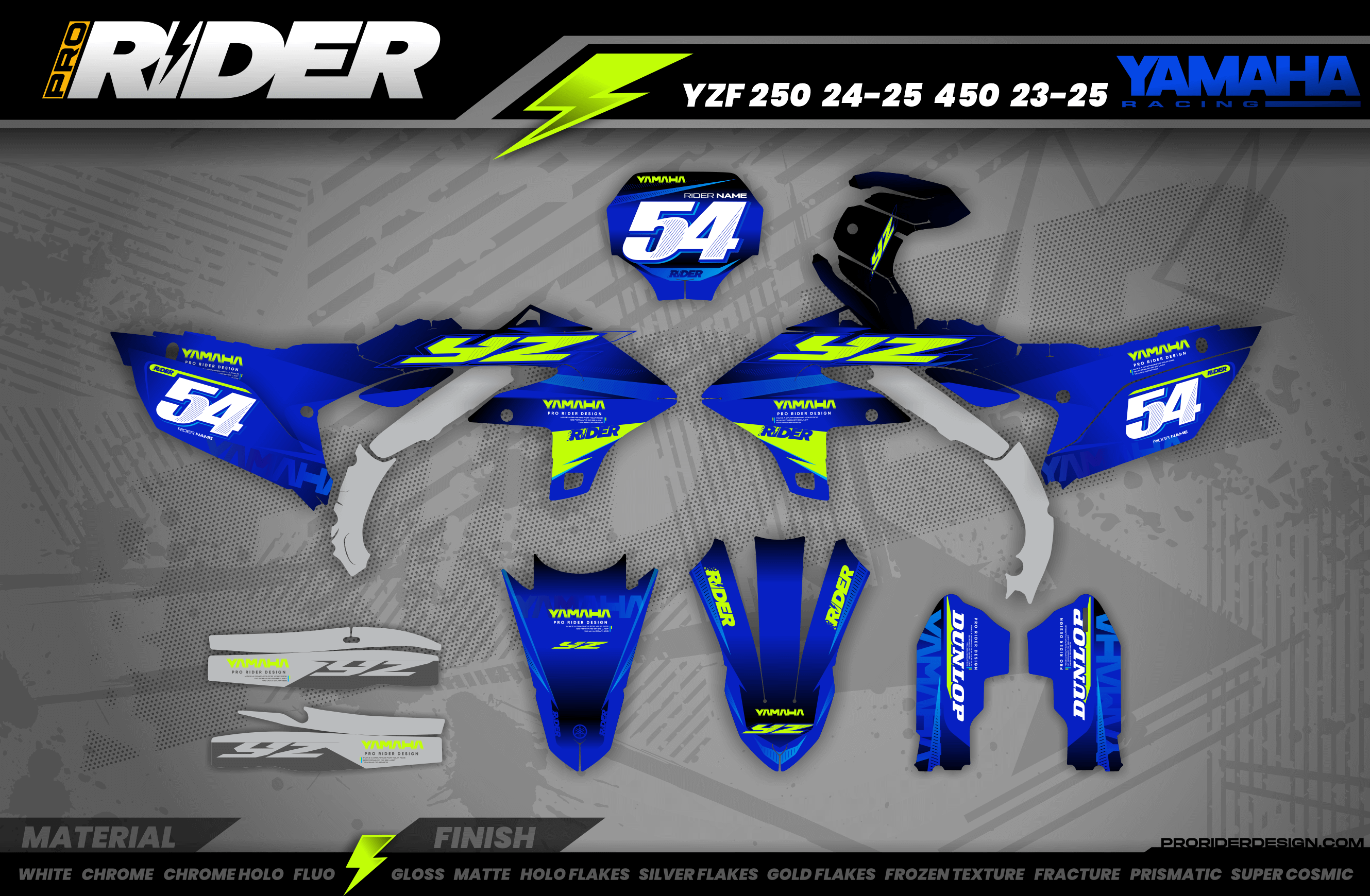PRIMEVAL YAMAHA YZ/YZF/WRF Full Graphics Kit