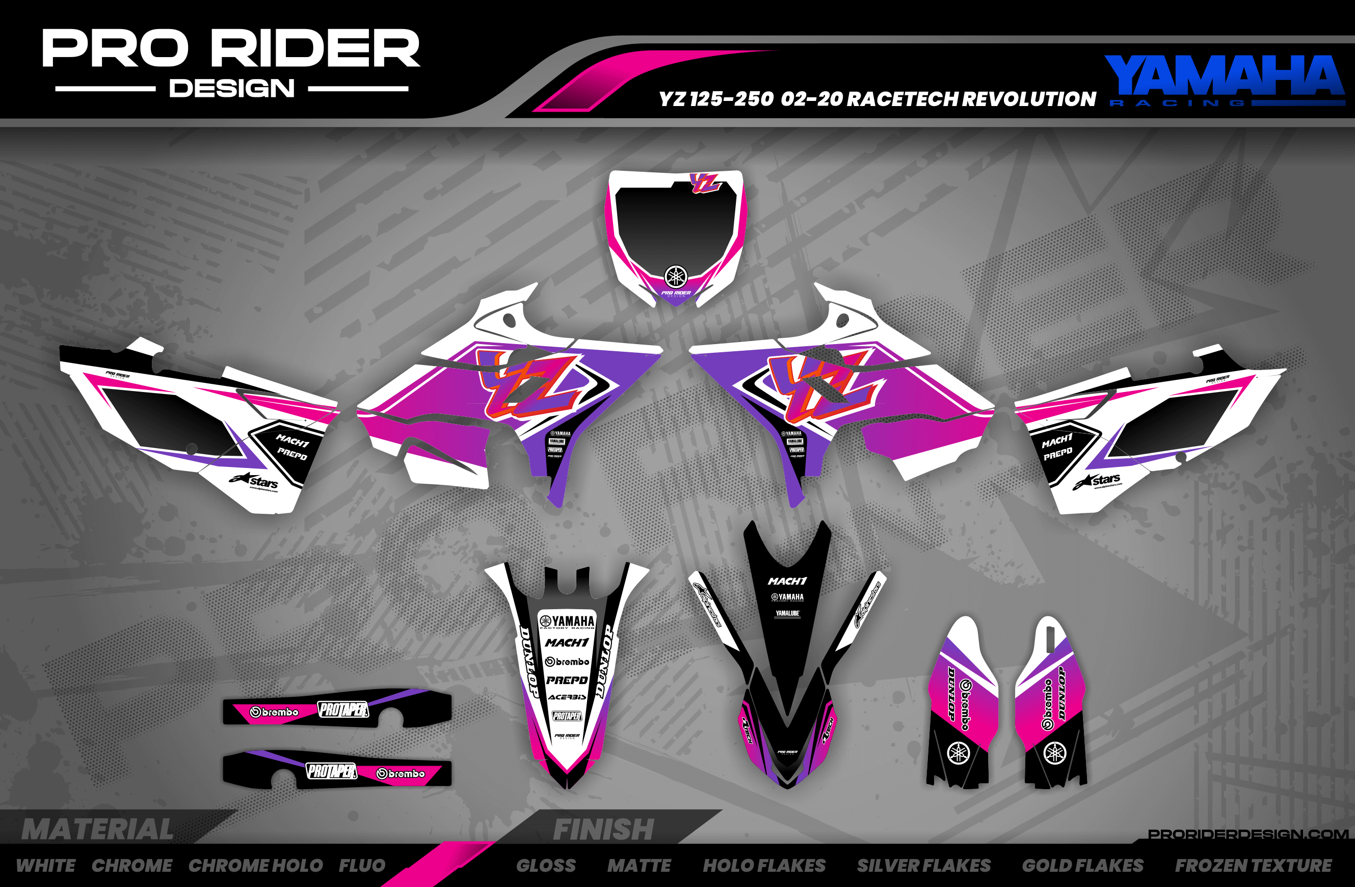 CUSTOM GRAPHICS YAMAHA | Retro Racer
