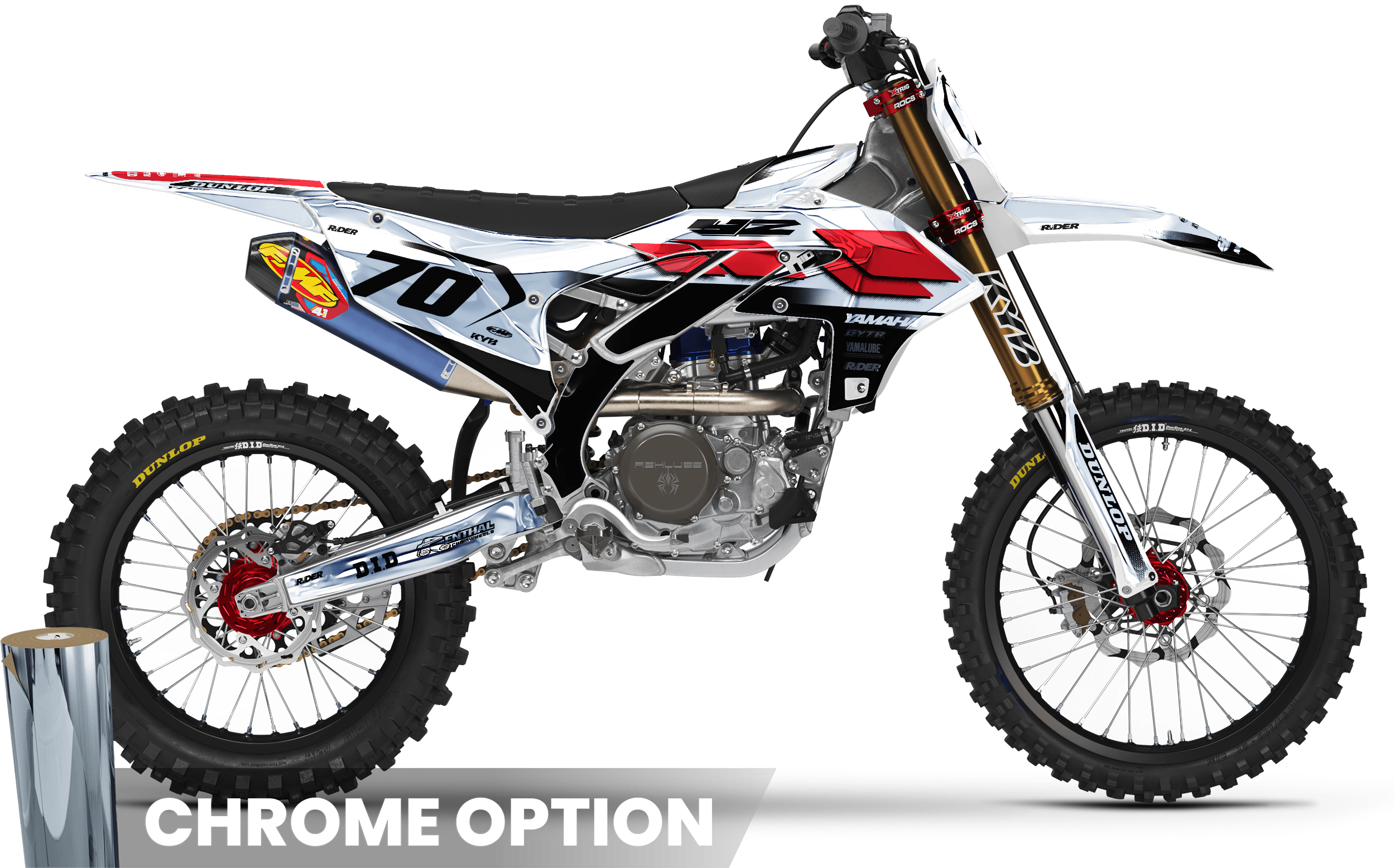 YAMAHA 70TH Anniversary Full Graphics Kit