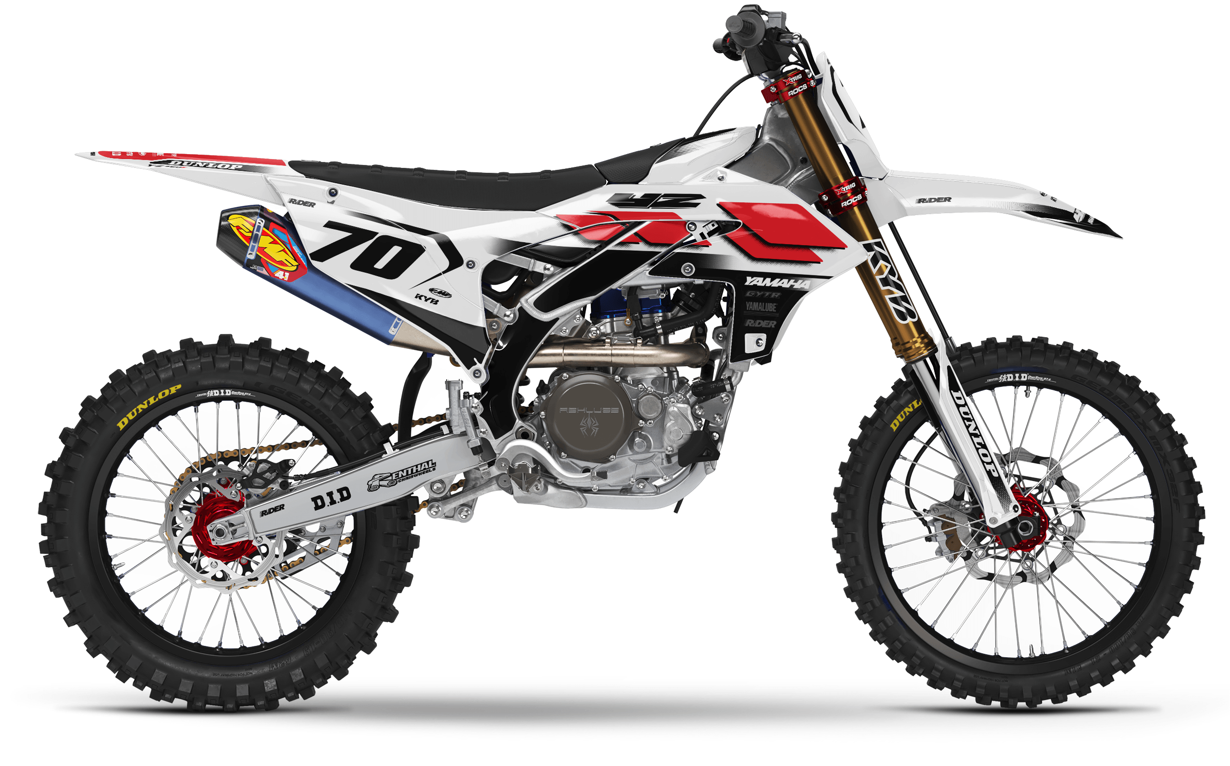 YAMAHA 70TH Anniversary Full Graphics Kit