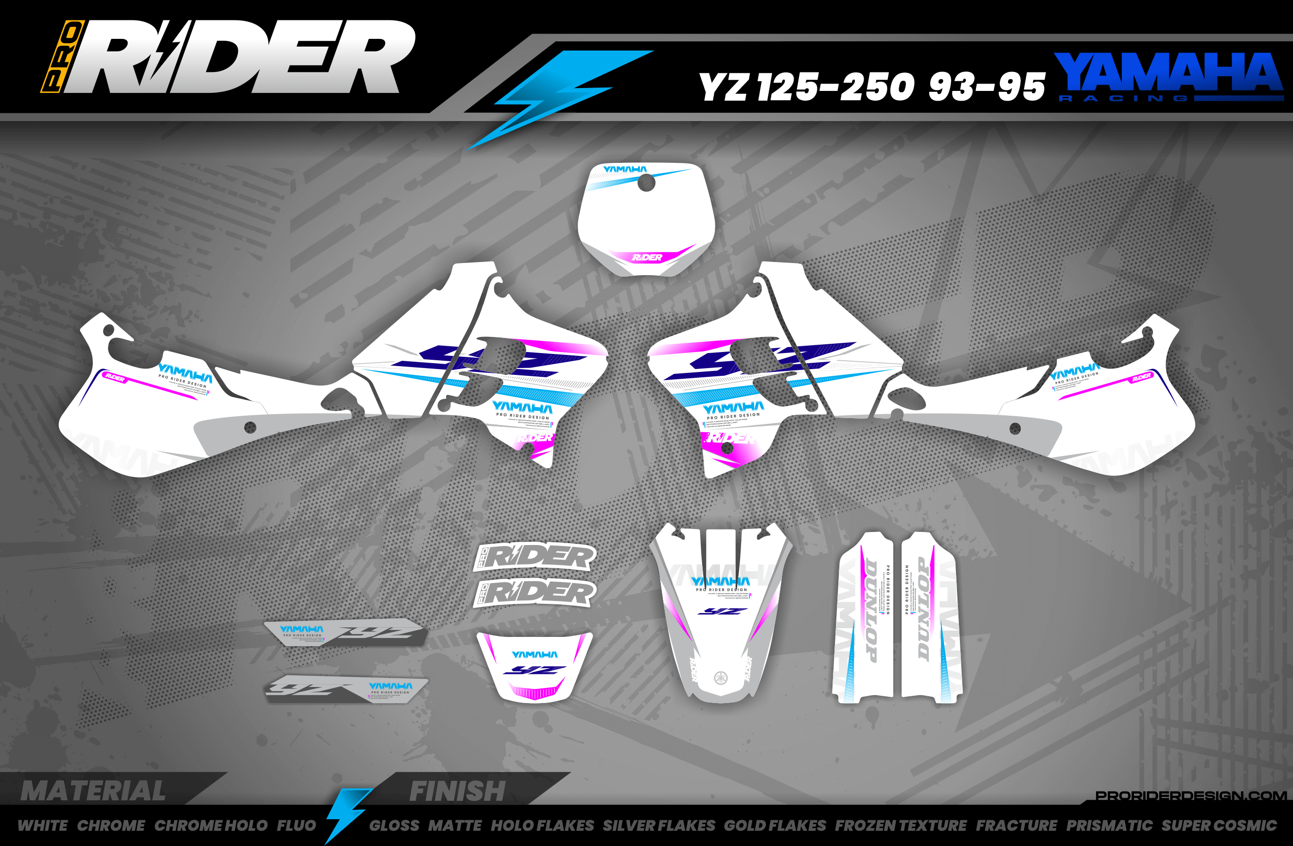 BRIGHT YAMAHA YZ/YZF/WRF Full Graphics Kit