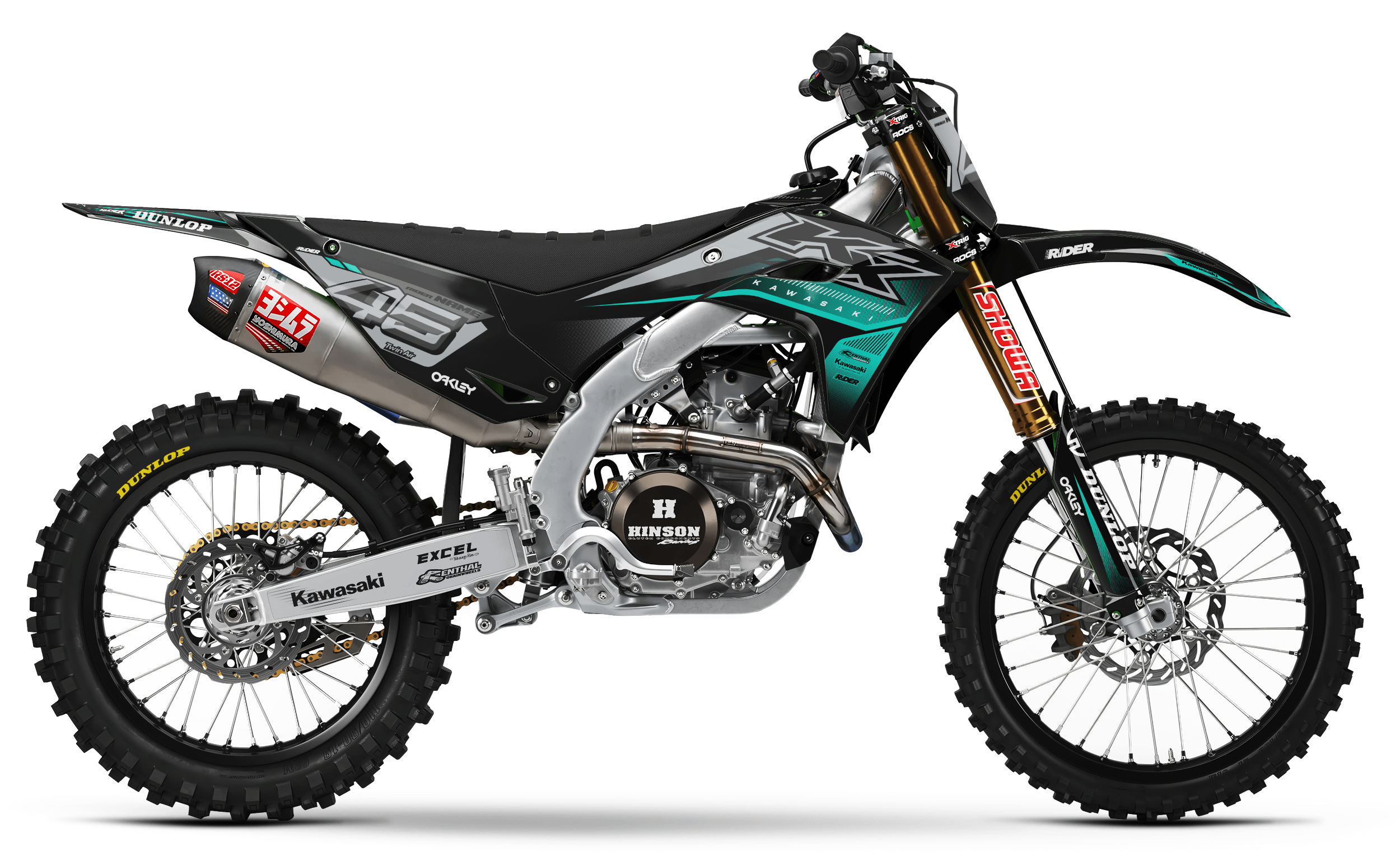 Krypton KAWASAKI FULL GRAPHICS KIT