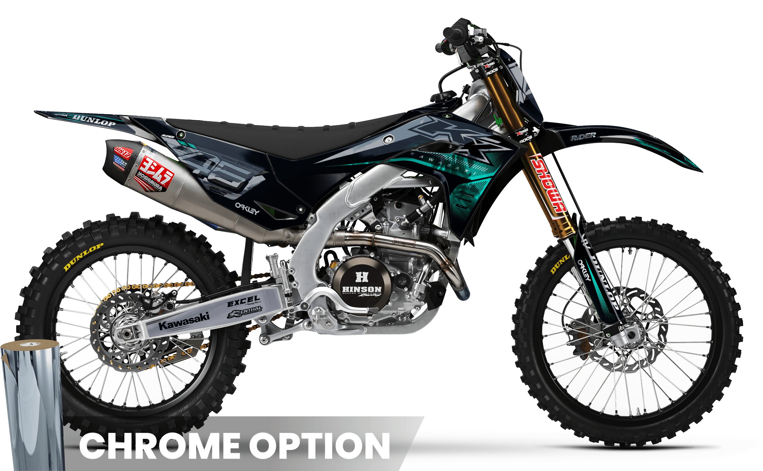 KAWASAKI Full Graphics Kit | Krypton