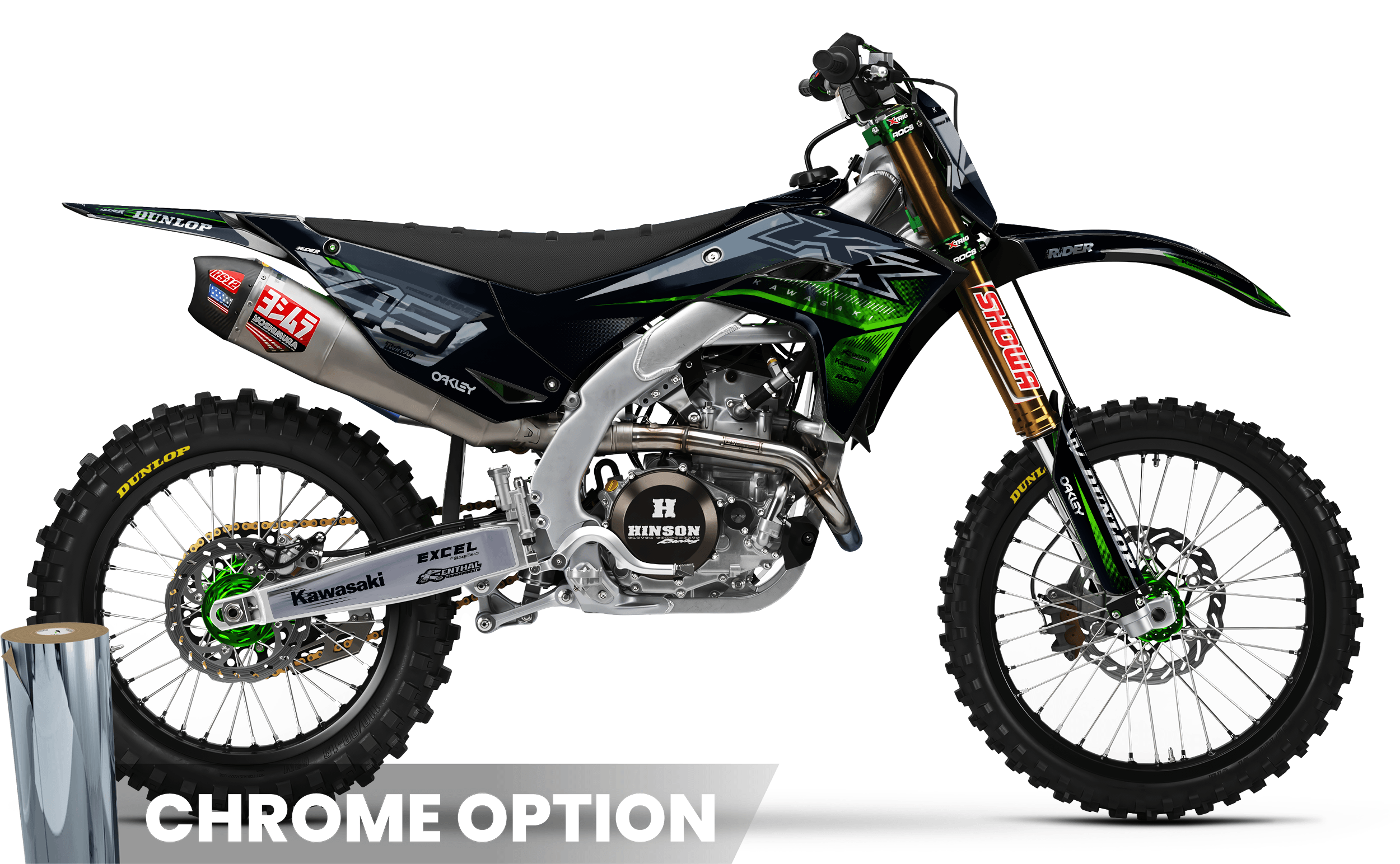 KAWASAKI Full Graphics Kit | Focusa