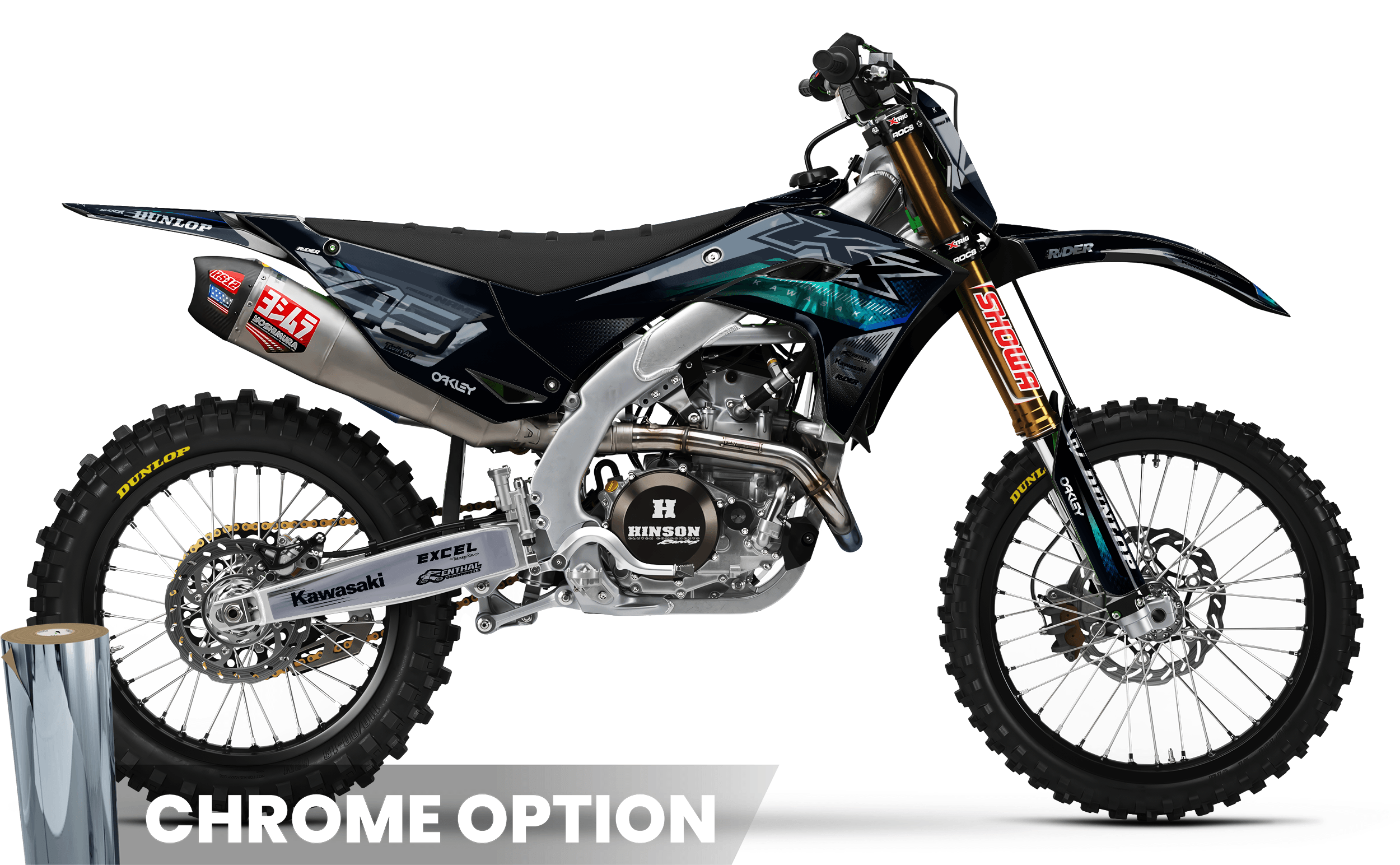 KAWASAKI Full Graphics Kit | Titano