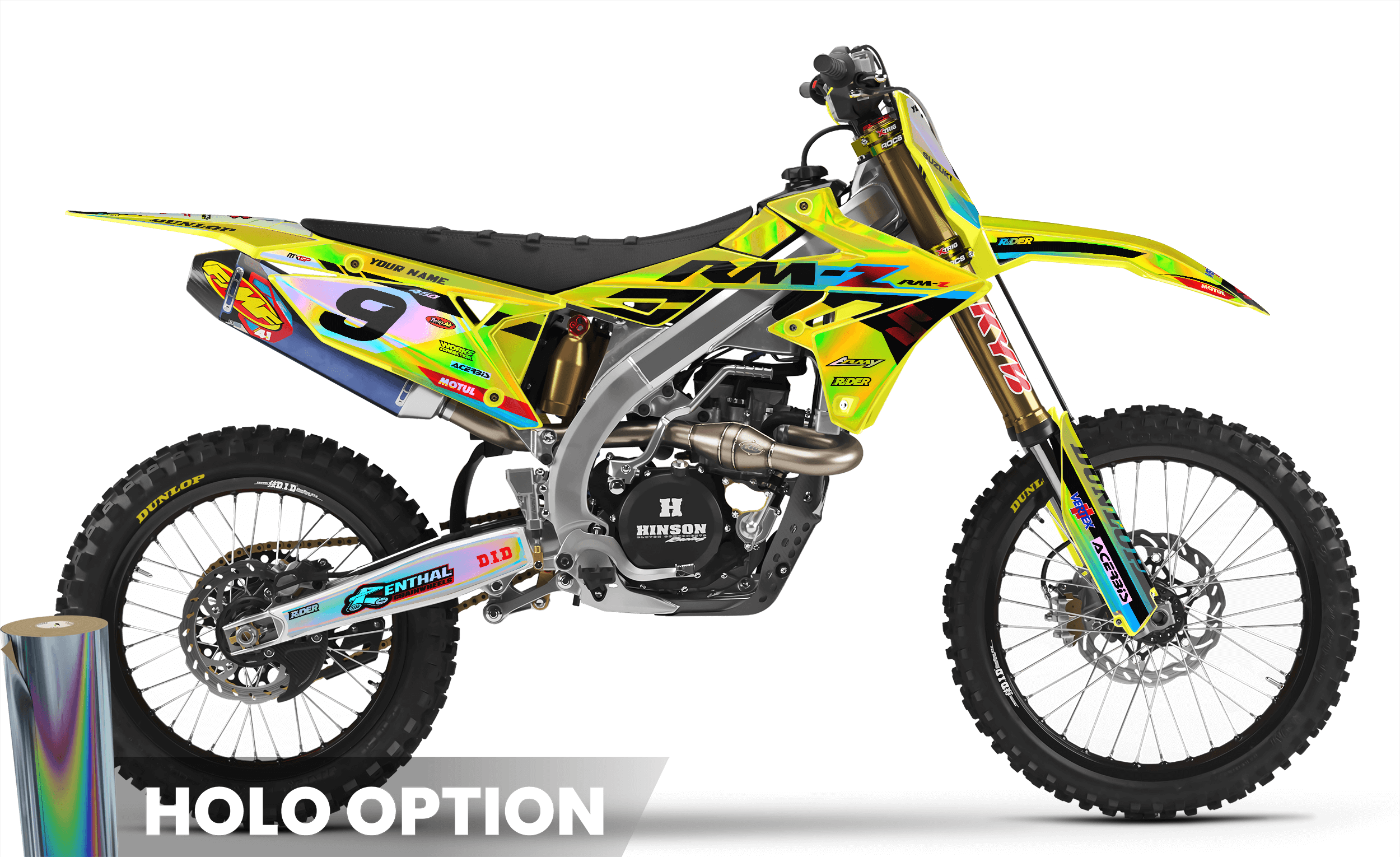 SUZUKI Full Graphics Kit | Sawax